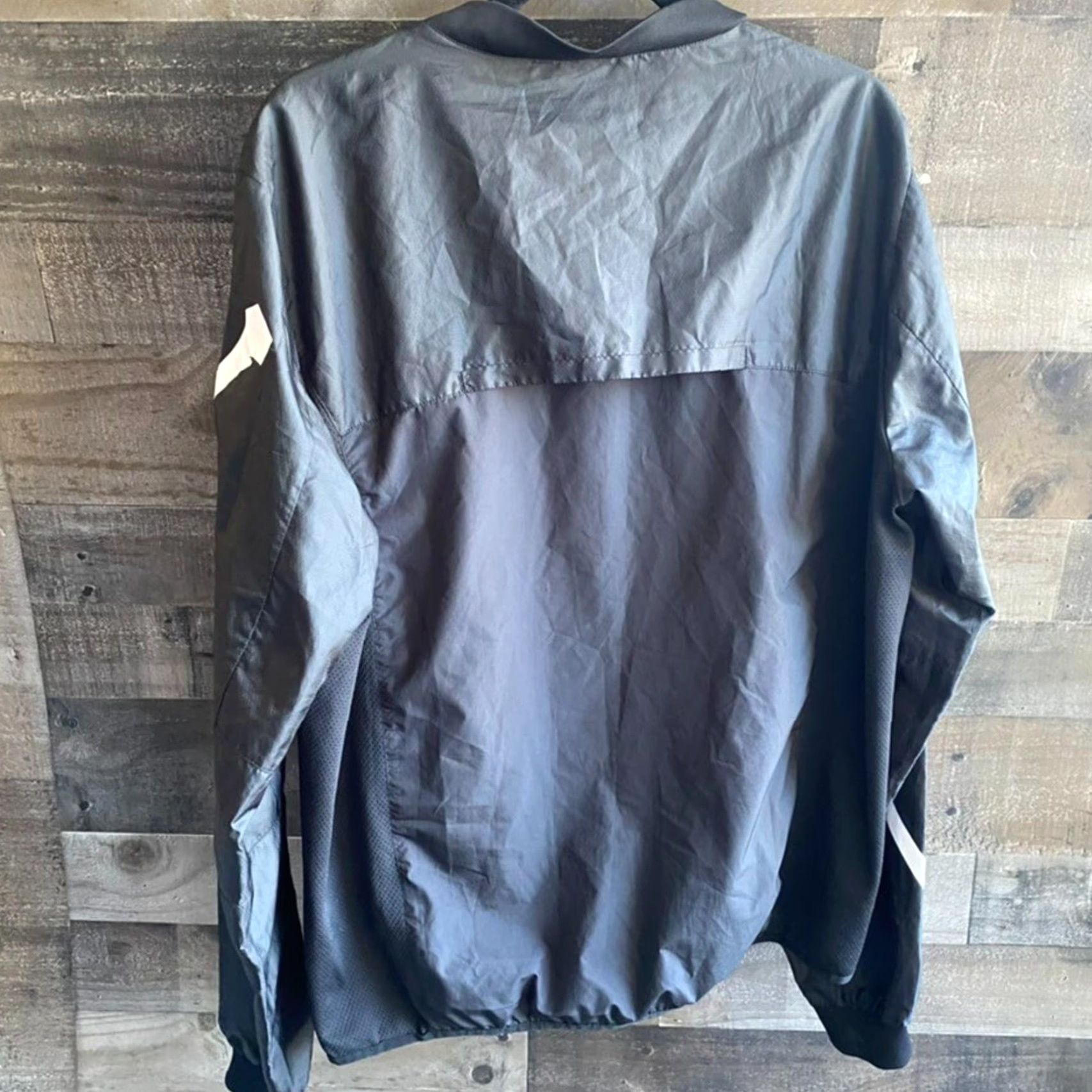 Nike VINTAGE Nike NFTB Men's XL Black Pullover Windbreaker Track Jacket Athletic Size US XL / EU 56 / 4 - 6 Thumbnail
