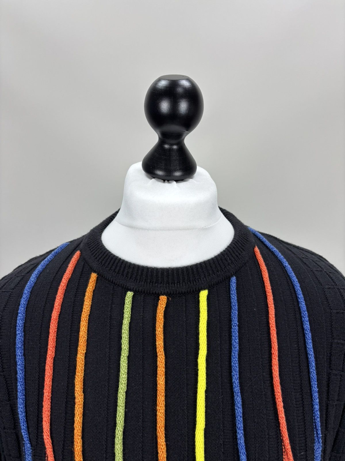 Carlo Colucci Mens sweater Carlo Colucci Size XL Color Multicolor Size US XL / EU 56 / 4 - 4 Thumbnail