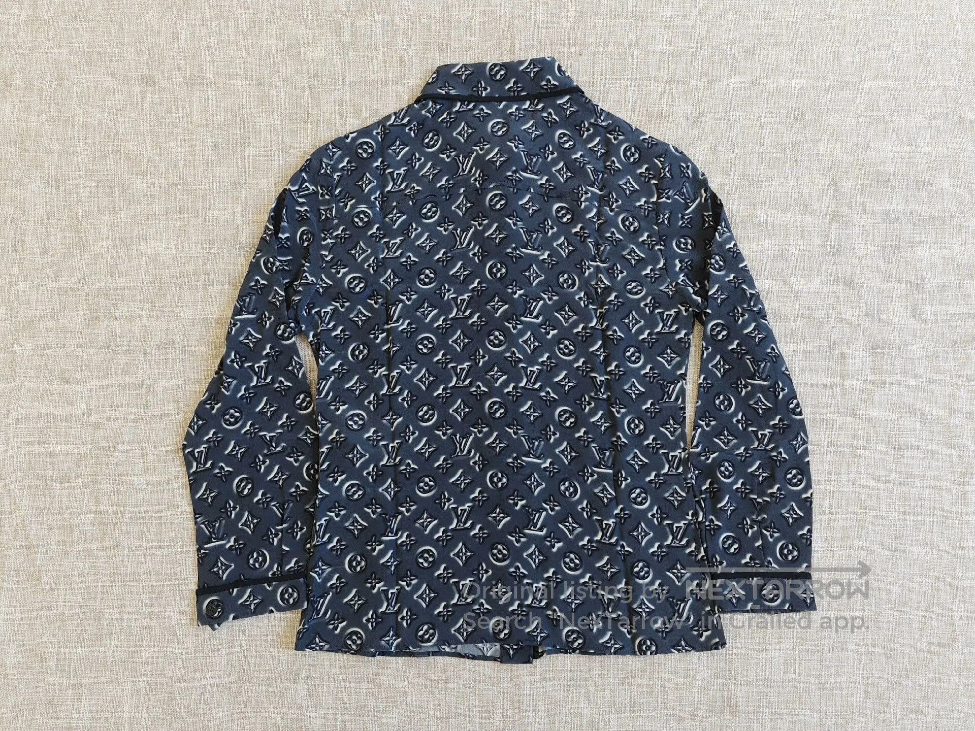 Louis Vuitton Louis Vuitton Women's Monogram Silk Shirt. Size XXS / US 00 / IT 34 - 6 Thumbnail