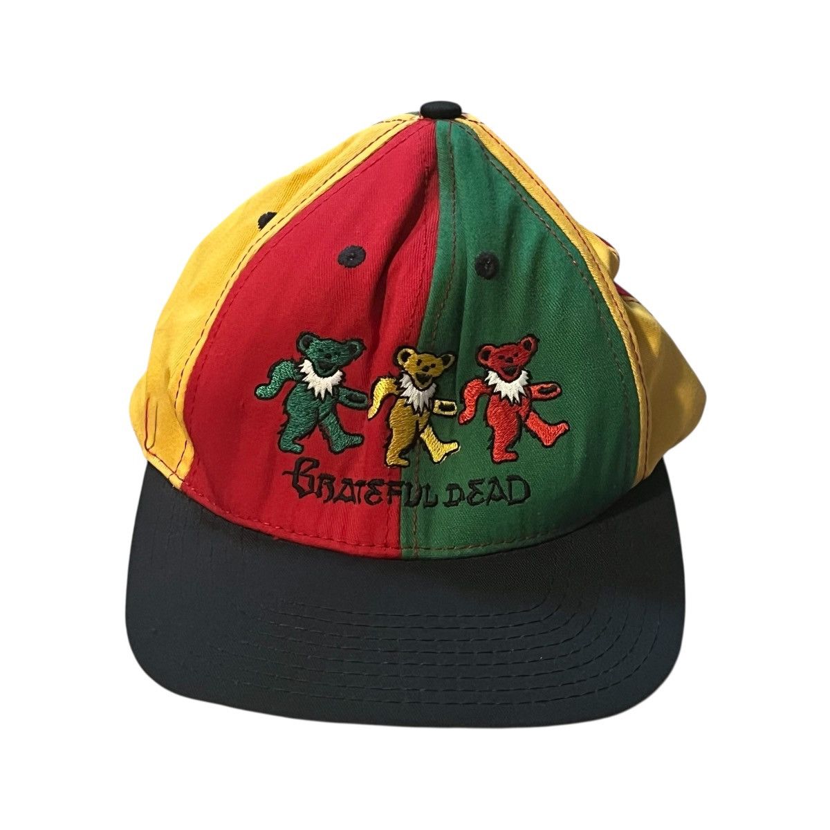 Grateful Dead × Vintage VINTAGE Grateful Dead Bears Snapback Hat Size ONE SIZE - 1 Thumbnail