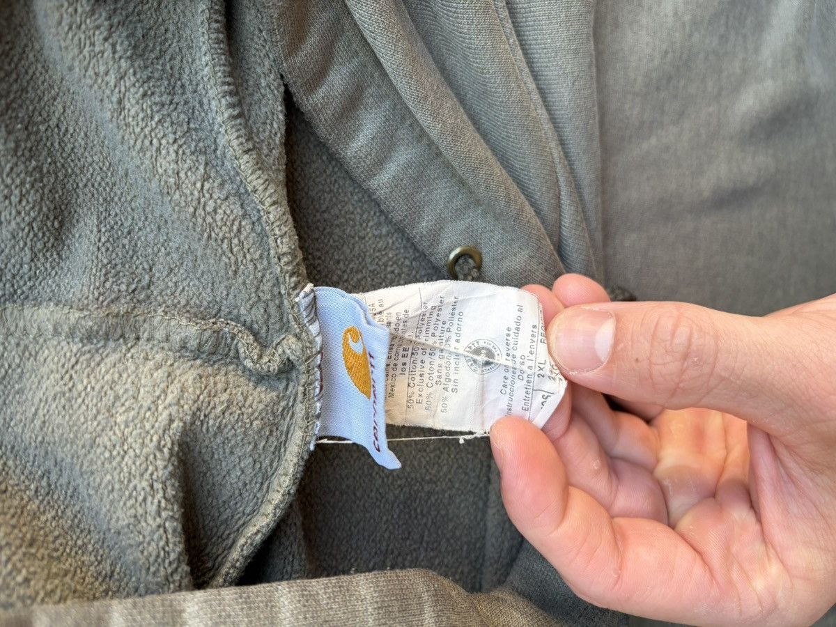 Carhartt Vintage 1990’s Carhartt Boxy Faded Brown/Green Hoodie Size US XL / EU 56 / 4 - 4 Thumbnail