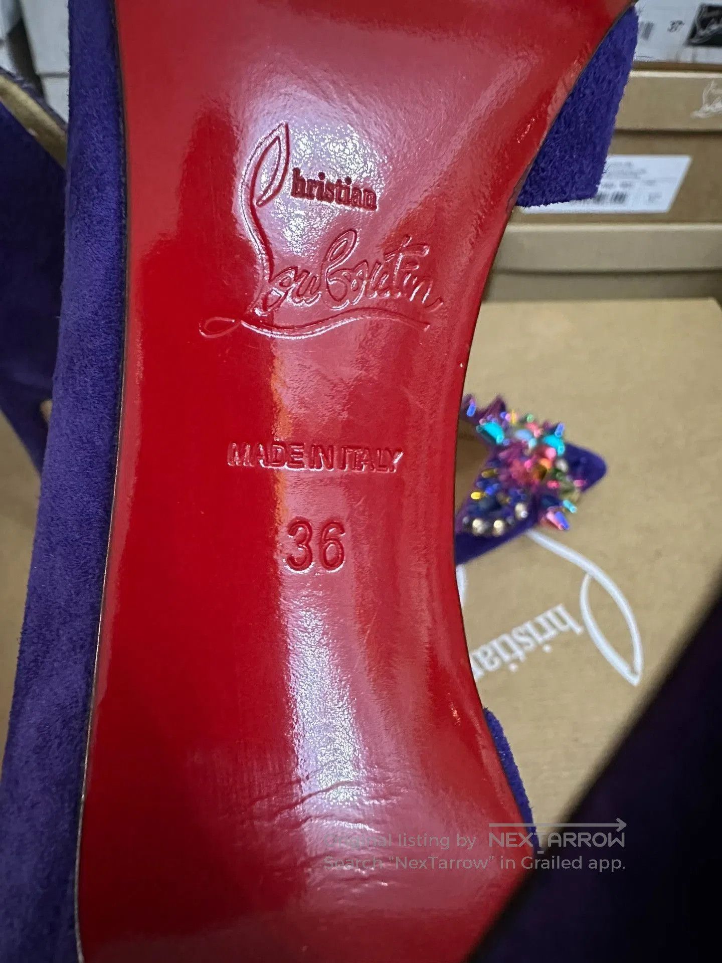 Christian Louboutin Christian Louboutin Color Stud Limited Heels. Size US 5 / IT 35 - 7 Thumbnail
