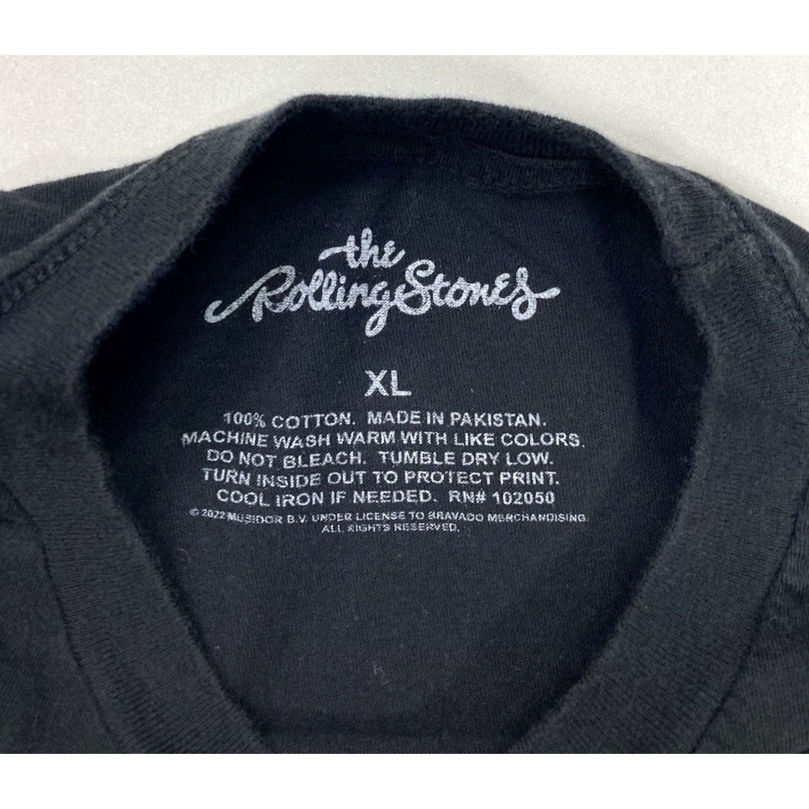 Vintage VINTAGE The Rolling Stones North American Tour 1975 Graphic T-shirt Men XL Music Shirt Size US M / EU 48-50 / 2 - 4 Thumbnail