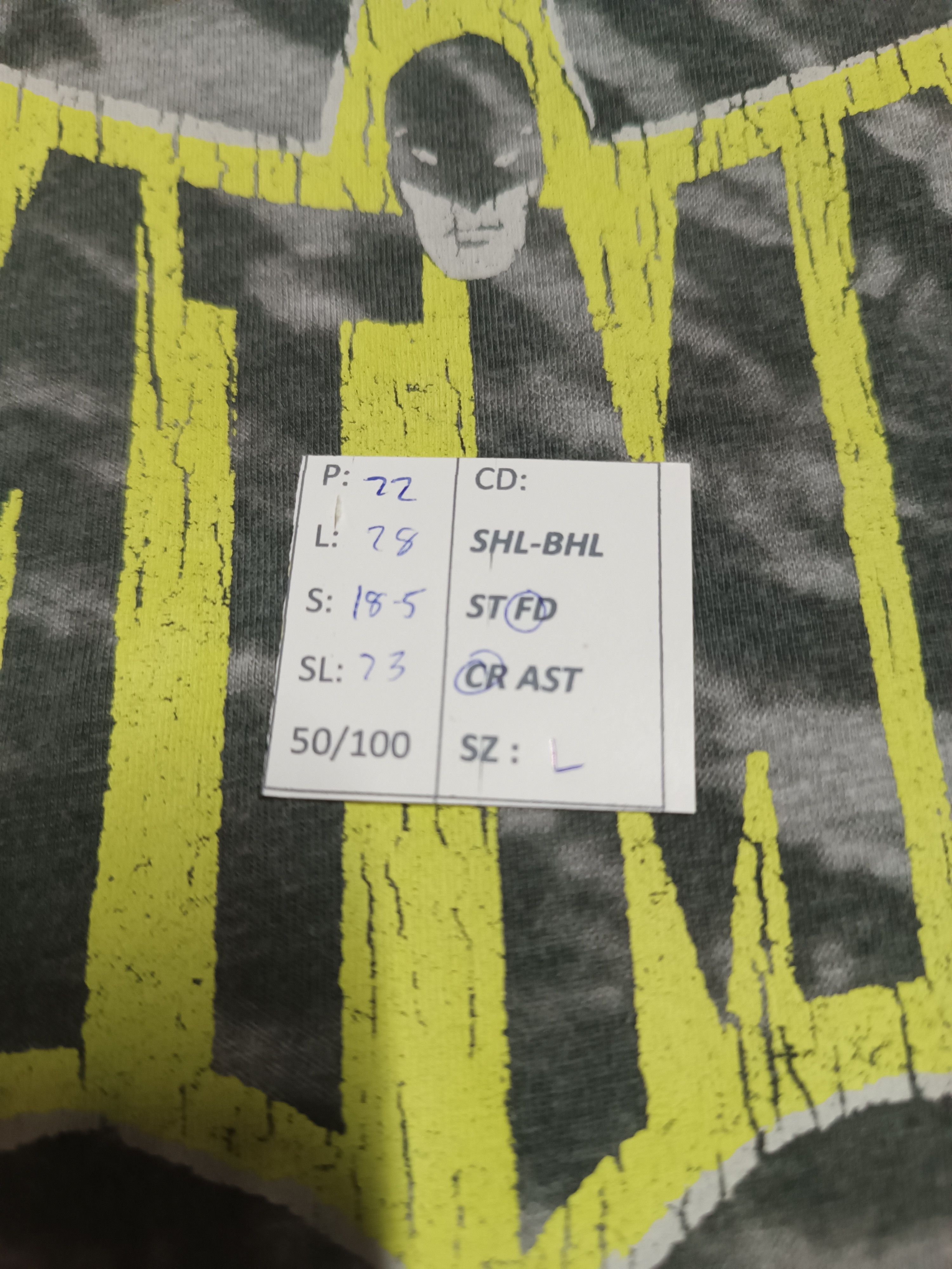 DC Comics VINTAGE BATMAN AOP CLASSIC LOGO SUPERHERO DC COMIC RARE Size US L / EU 52-54 / 3 - 17 Thumbnail