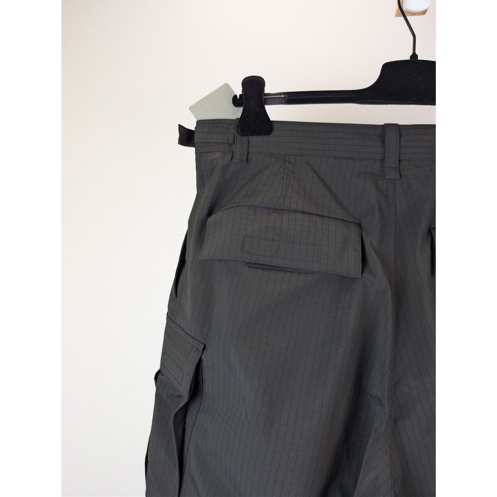 Balenciaga o1rshd1 Unity Sports Icon Light Cargo Pants in Black Size US 32 / EU 48 - 17 Thumbnail