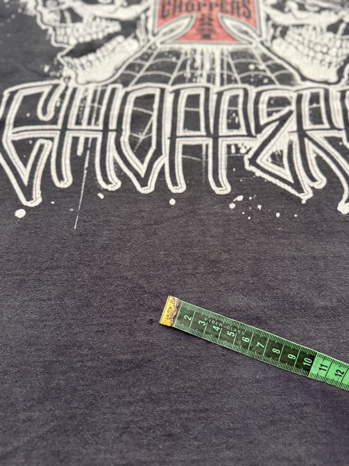 West Coast Choppers Thrashed Vintage West Coast Choppers Skulls Sun Faded Tee Size US XXL / EU 58 / 5 - 13 Thumbnail