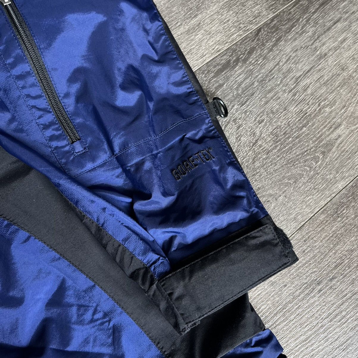 Goretex × The North Face × Vintage Vintage 90s The North Face Gore-Tex Blue Black Parka Jacket Size US L / EU 52-54 / 3 - 6 Thumbnail