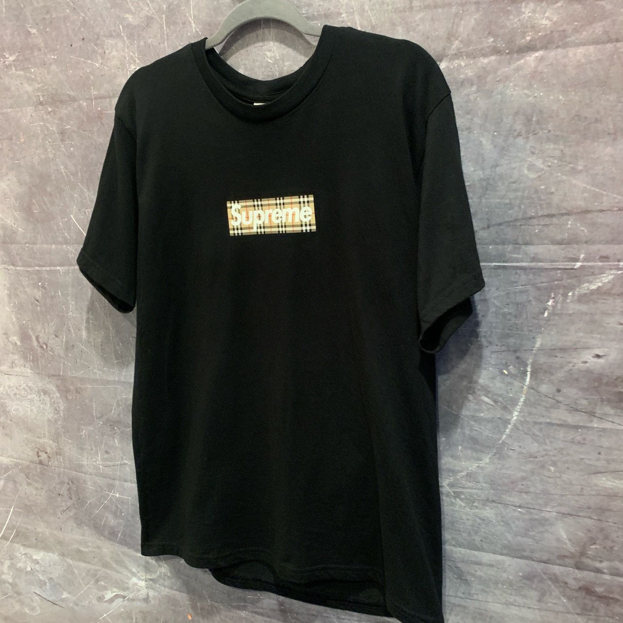 Supreme Supreme Burberry box logo shirt | Grailed