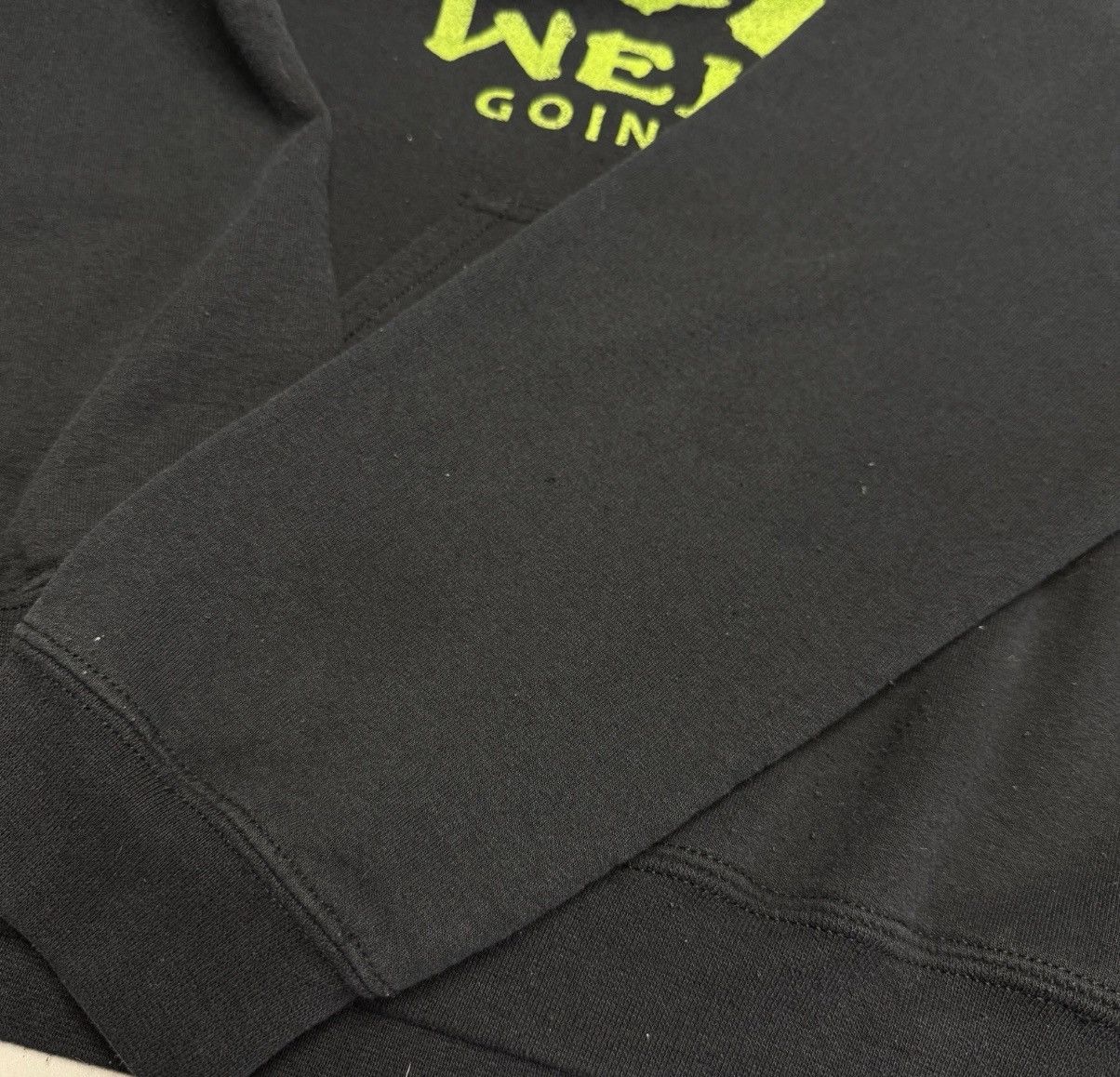 Vintage Vintage Welding Hoodie Sweatshirt Mens Large 23x26 Black Size US L / EU 52-54 / 3 - 10 Thumbnail