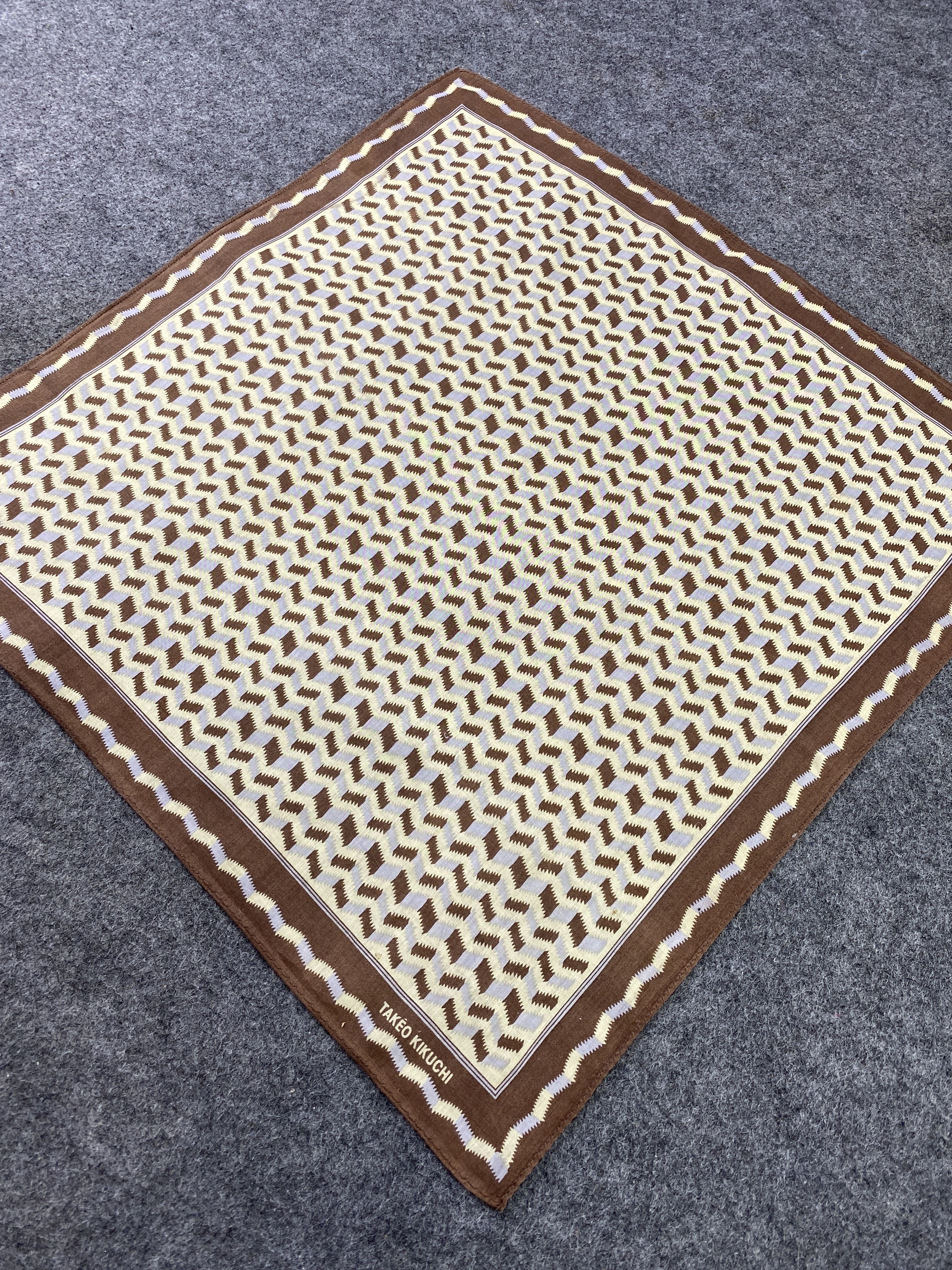 Takeo Kikuchi Takeo Kikuchi Bandana / Handkerchief / Neckerchief-B323 Size ONE SIZE - 4 Thumbnail