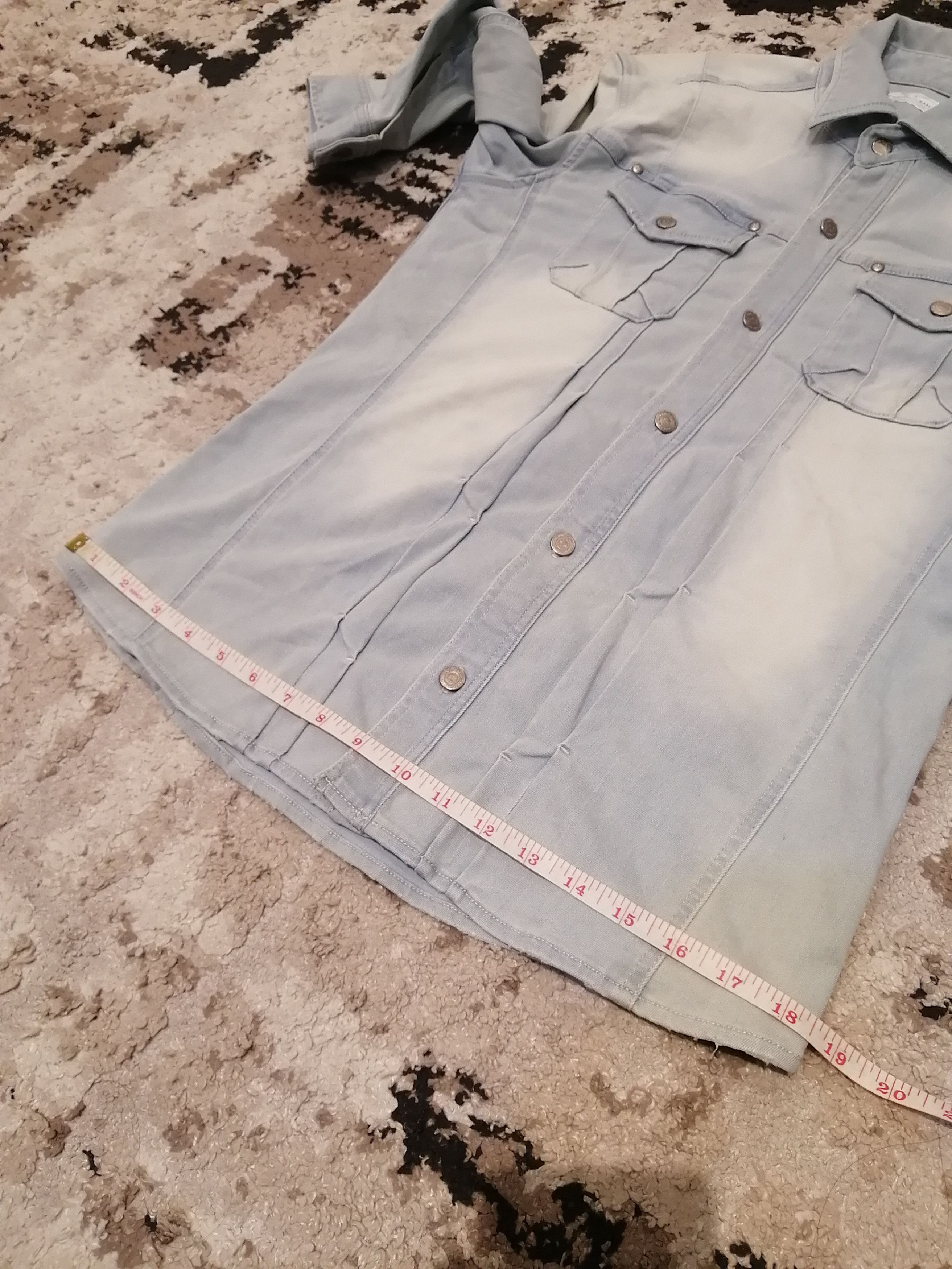Tornado Mart Tornado Mart Stretch Denim Shirt - Size L Size US L / EU 52-54 / 3 - 11 Thumbnail
