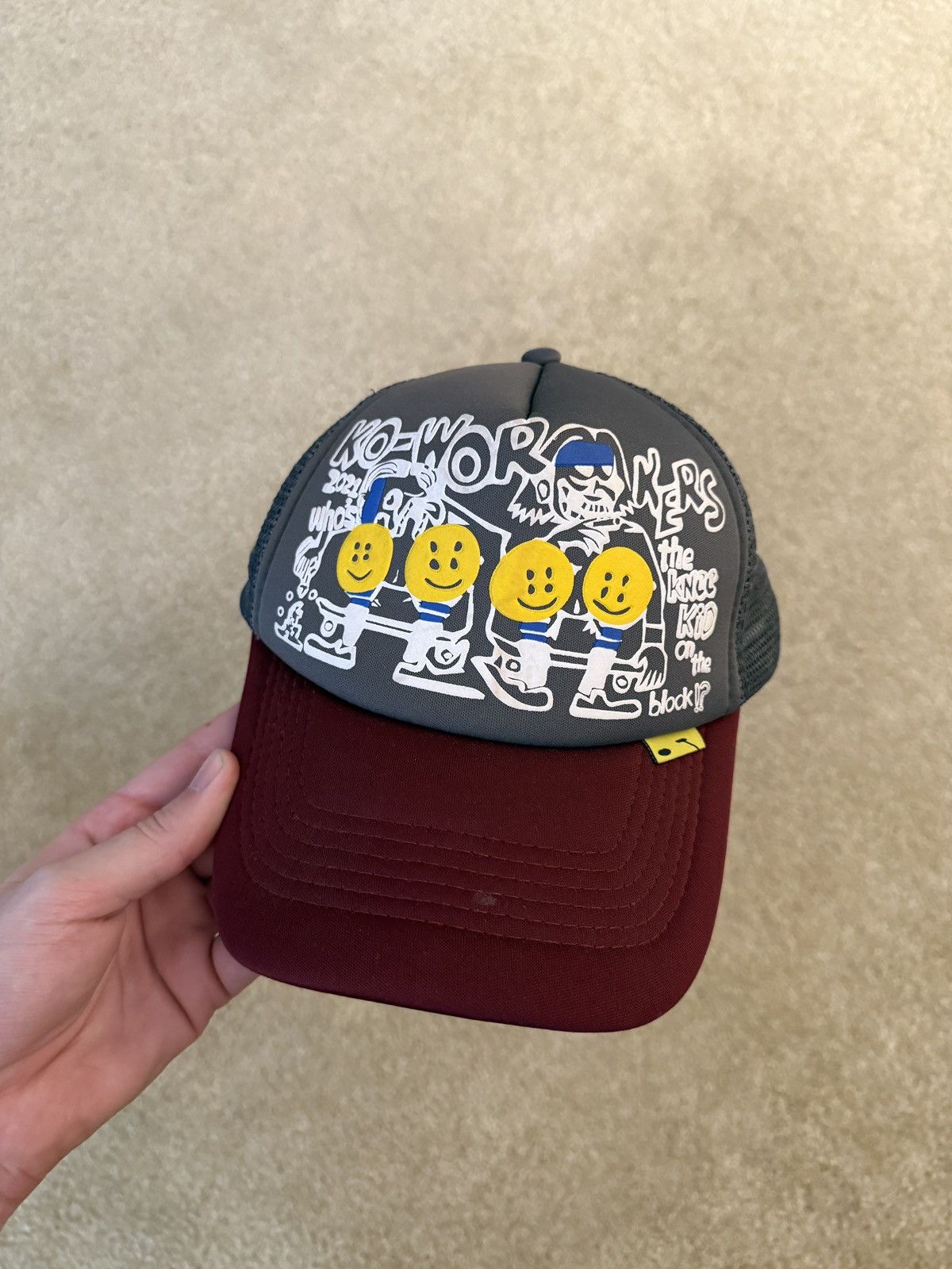 Kapital Kapital Ko Workers Trucker Hat Size ONE SIZE - 1 Thumbnail