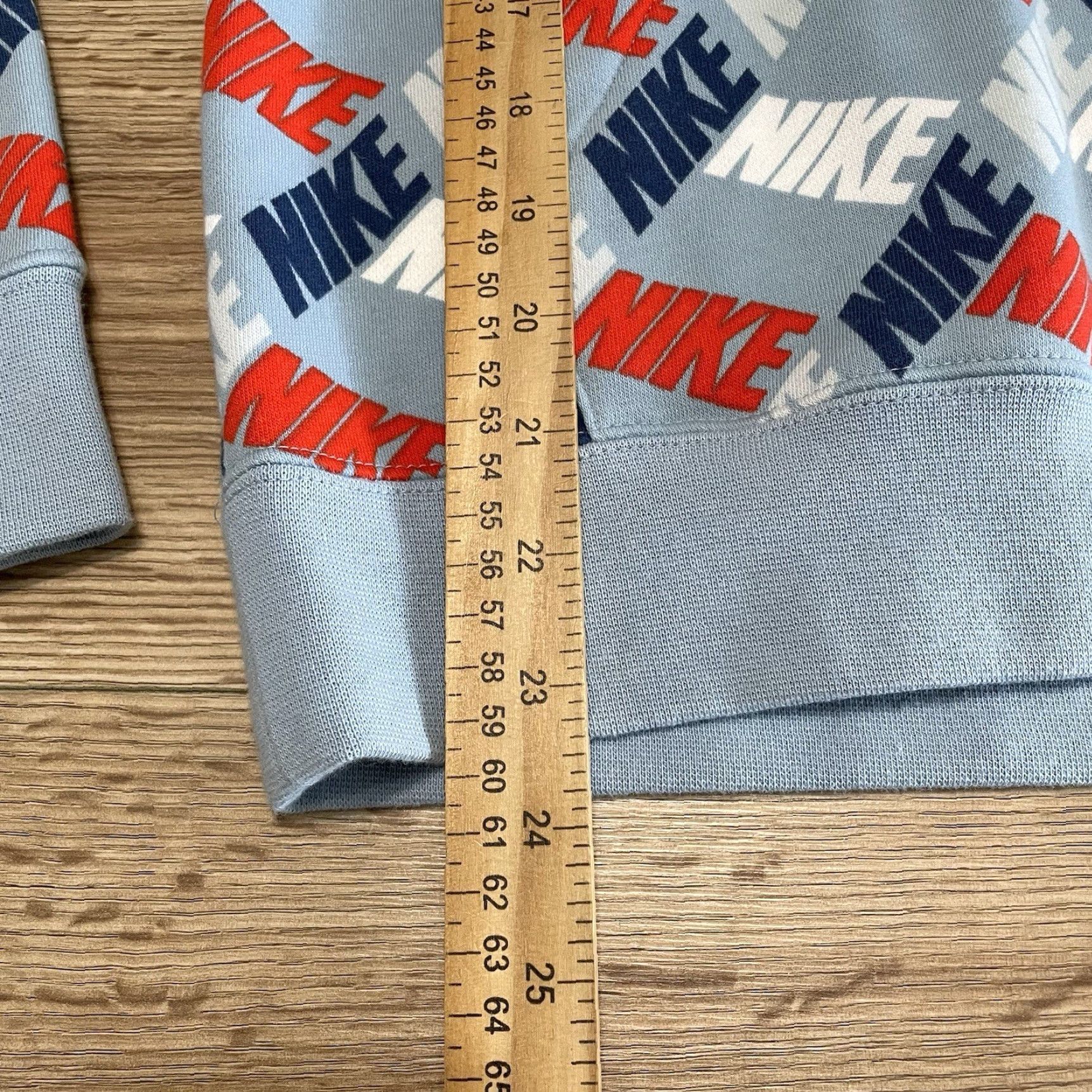 Nike Nike Women's Hoodie XS Pullover Activewear Light Blue Multicolor Size XS / US 0-2 / IT 36-38 - 4 Thumbnail