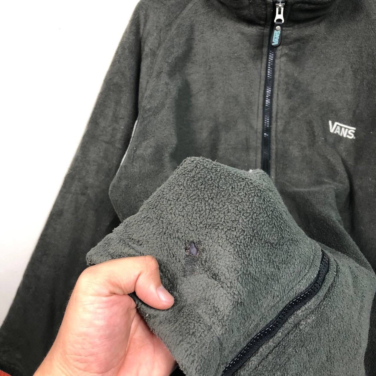Vans Vintage Vans Skateboard Fleece Sweater Full Zipper Jacket Size US XL / EU 56 / 4 - 6 Thumbnail