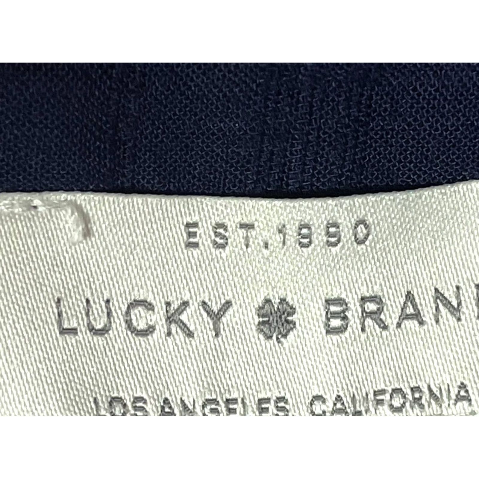 Lucky Brand Lucky Brand Blue Long Sleeve Blouse Women XL Casual Sleeve Pullover Size XL / US 12-14 / IT 48-50 - 6 Thumbnail