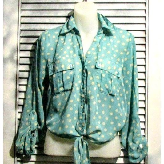 Other Takara Sm Tie Front Blouse Size S / US 4 / IT 40 - 2 Thumbnail