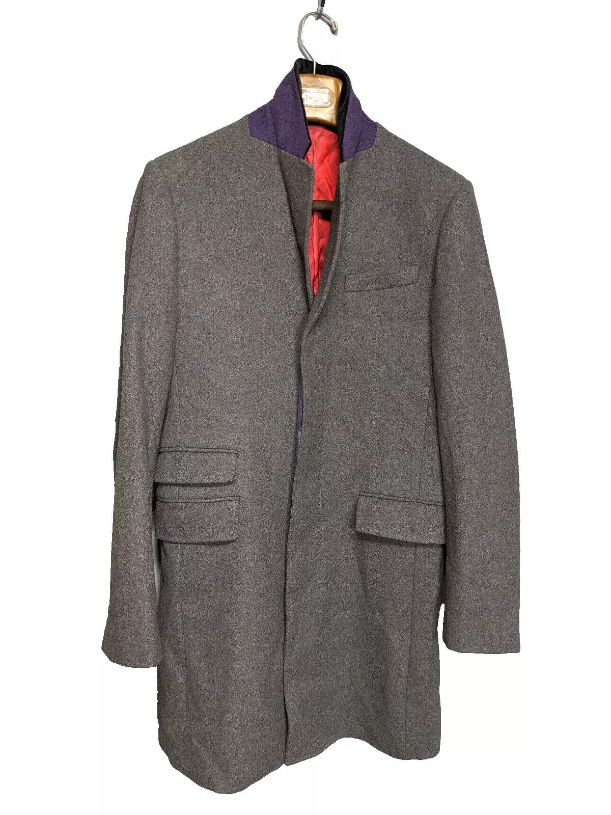 Designer HOLLAND ESQUIRE SQUIRE COAT / GREY JACKET - Men's Size M Size US M / EU 48-50 / 2 - 3 Thumbnail