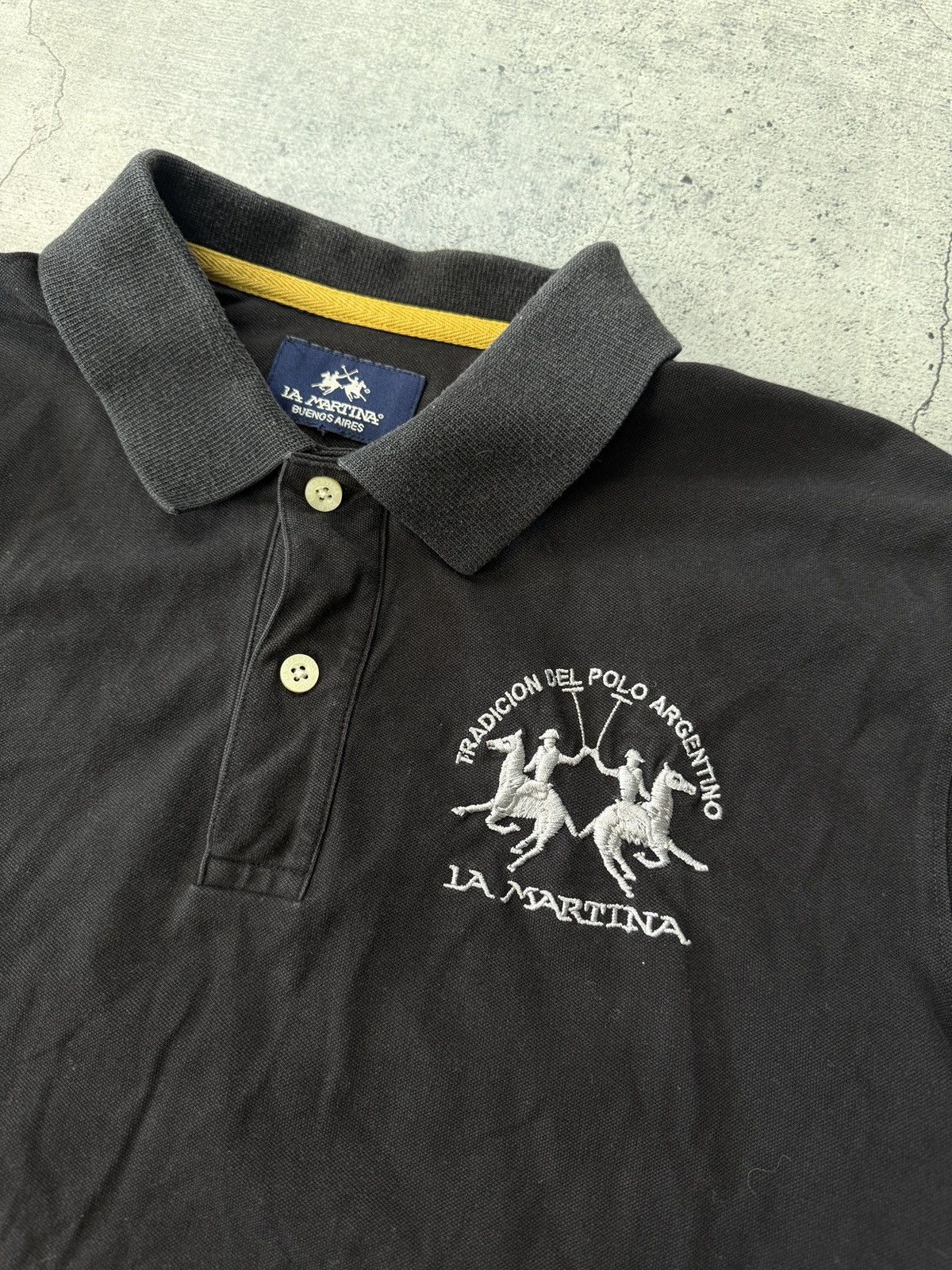 La Martina Mens Vintage La Martina Polos logo tee T-shirt Size US M / EU 48-50 / 2 - 5 Thumbnail