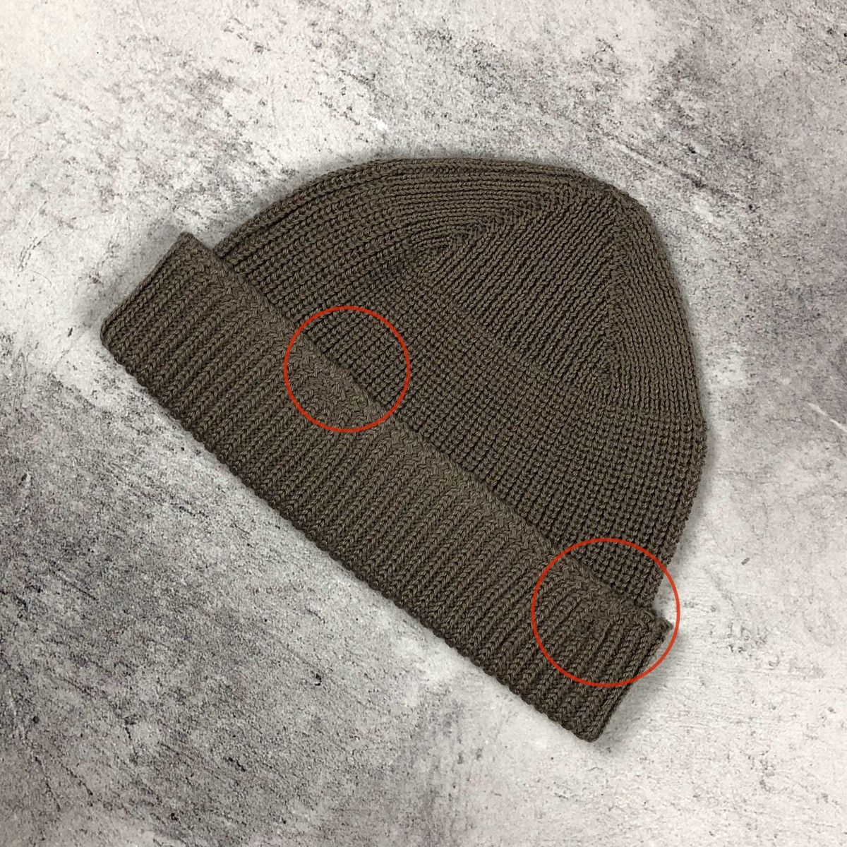 Stone Island Stone Island Cross Logo Khaki Beige Beanie Men’s Hat casual Size ONE SIZE - 4 Thumbnail