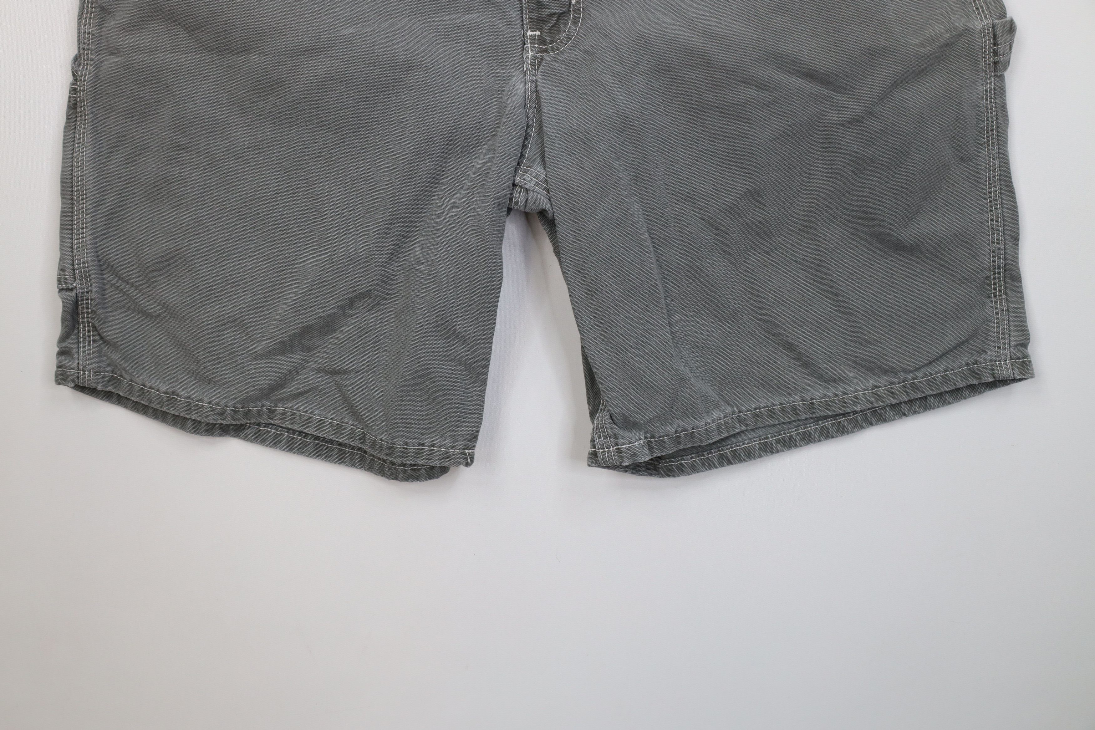 Gap Vintage Y2K 2001 Gap Surplus Stonewash Dungaree Shorts Size US 34 / EU 50 - 4 Thumbnail
