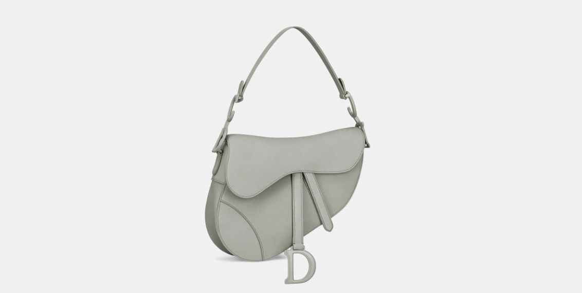 Dior o1w1db10125 Size: OS / Saddle Bag in Grey Size ONE SIZE - 1 Thumbnail