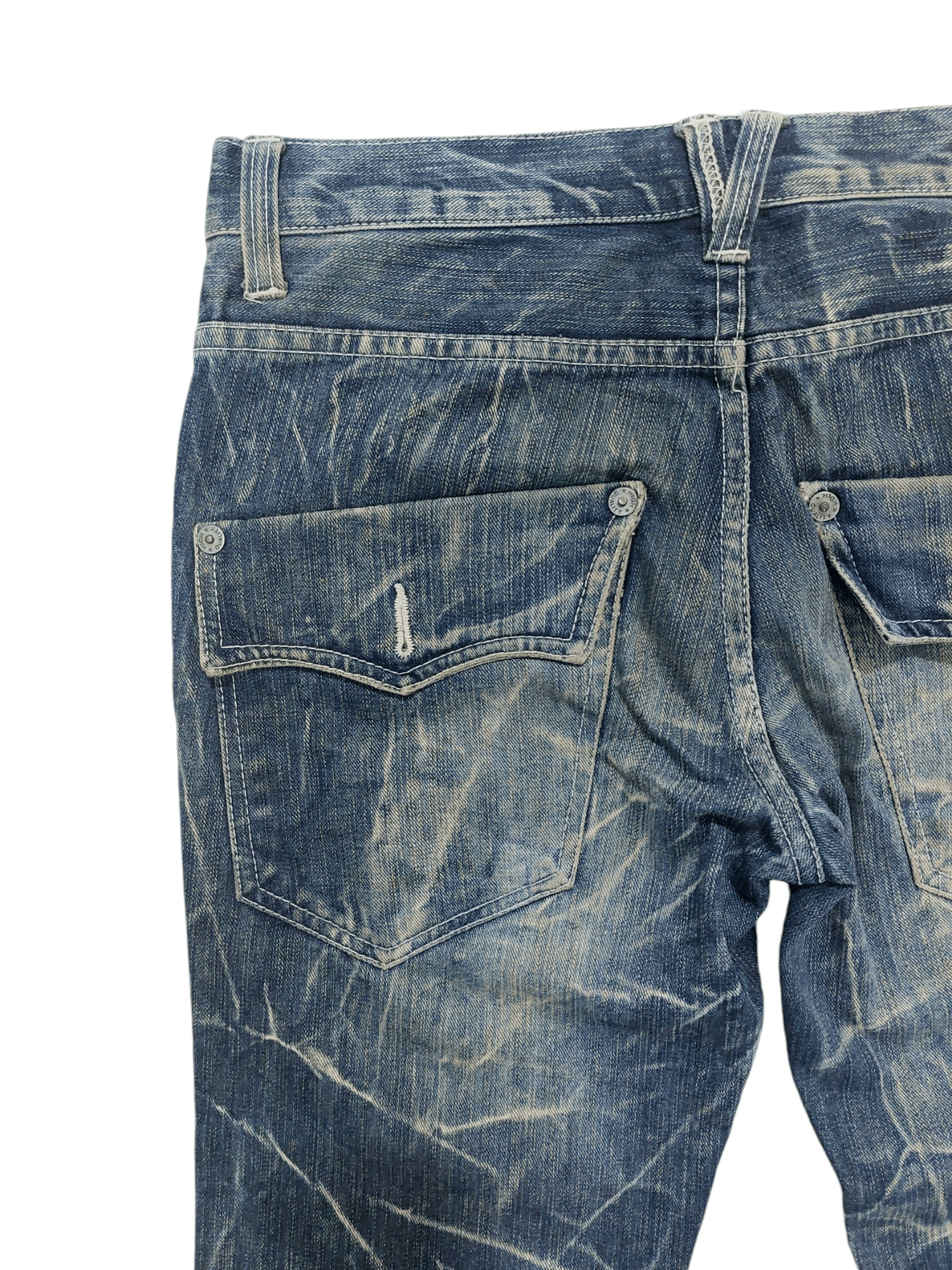 Japanese Brand × Vintage Vintage Nylaus Japan Flare Jeans Size US 31 - 16 Thumbnail