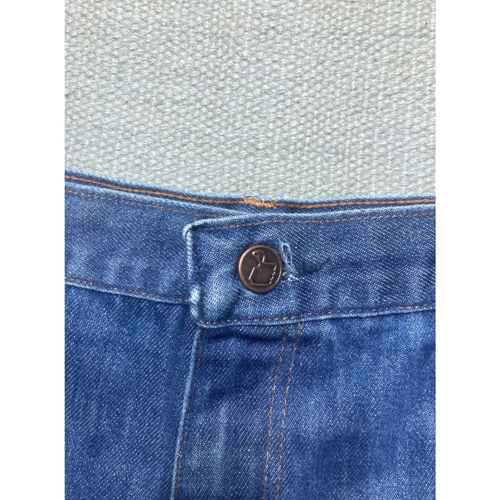 Sears VINTAGE Sears Jeans Shorts Cut Off Jorts 80s Denim 36 Mens Blue Size US 36 / EU 52 - 4 Thumbnail