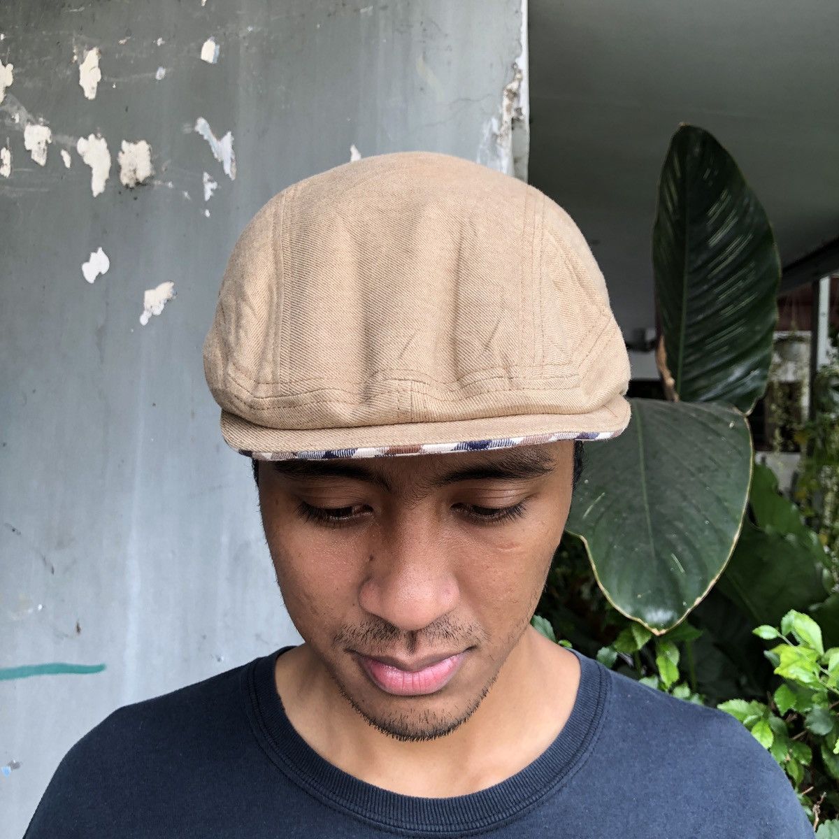 Aquascutum × Vintage VTG AQUASCUTUM FLAT CAP Size ONE SIZE - 4 Thumbnail