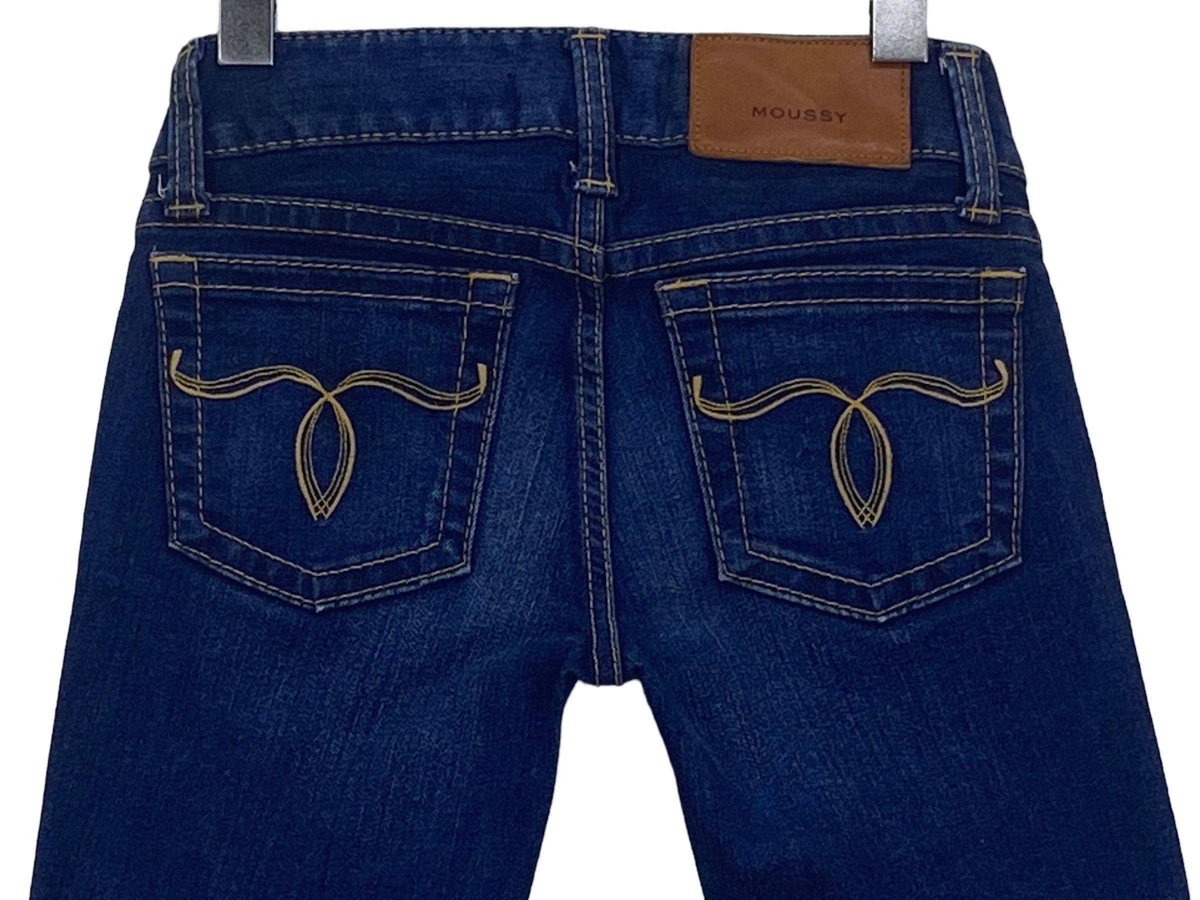 Japanese Brand × MOUSSY Moussy Jeans Skinny Jeans Low Rise Jeans Size 23" - 5 Thumbnail