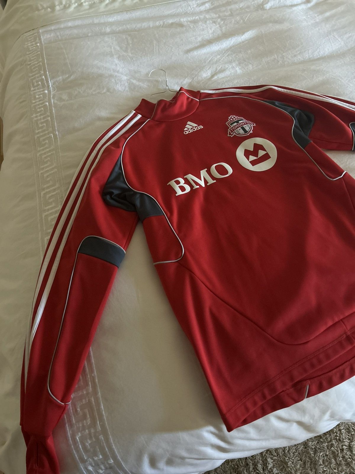 Adidas Toronto FC warm up mock neck sweater Size US M / EU 48-50 / 2 - 1 Thumbnail