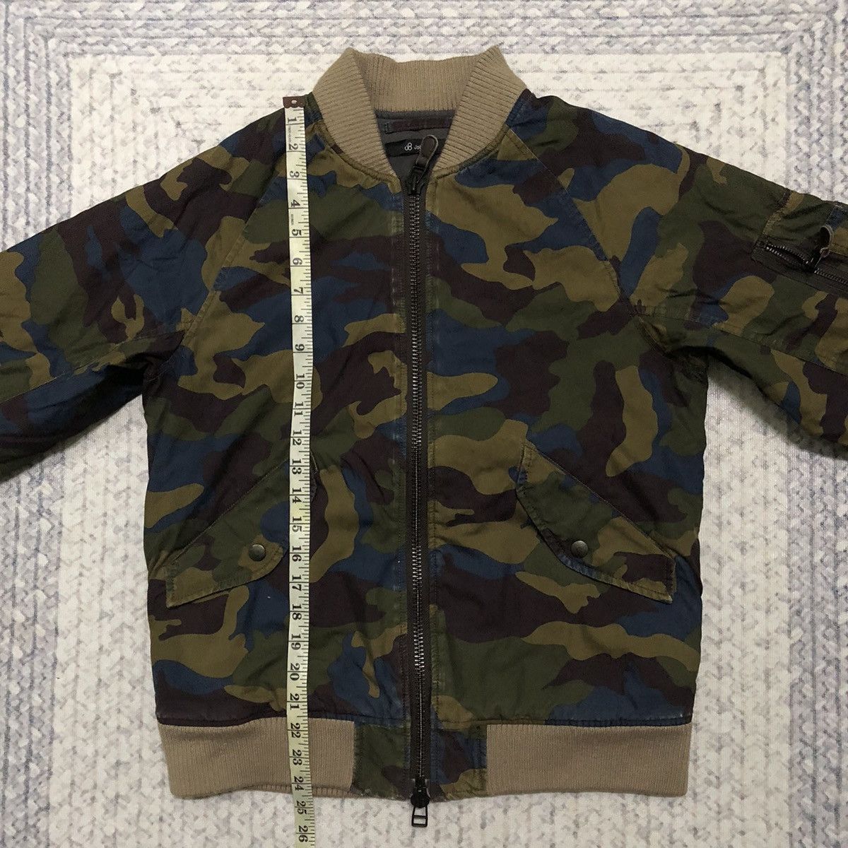 Japanese Brand × Johnbull Rare John Bull Camouflage Army Bomber Jacket Size US S / EU 44-46 / 1 - 15 Thumbnail