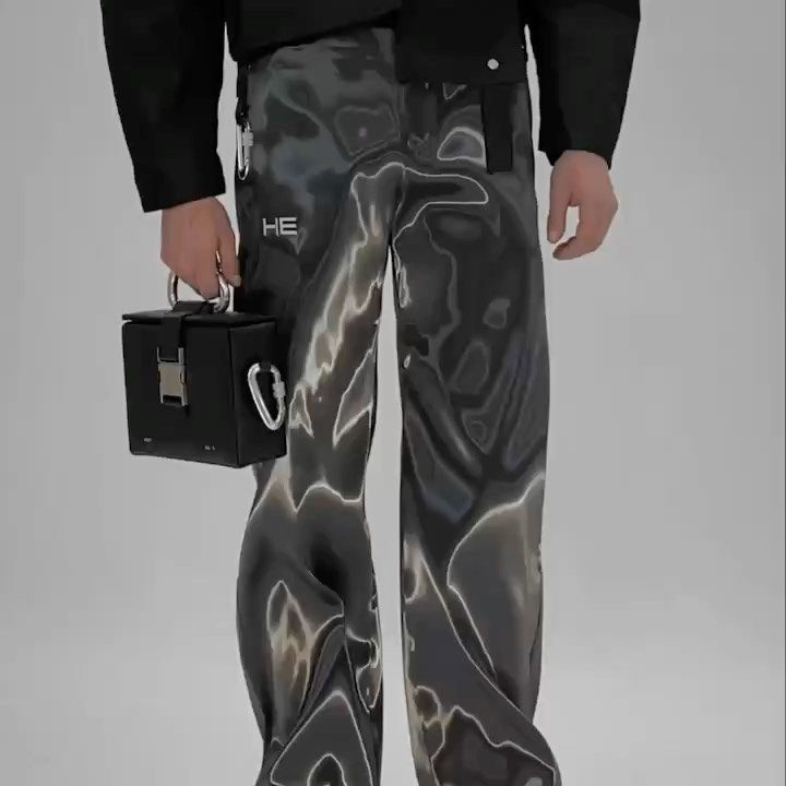 Heliot Emil HELIOT EMIL Liquid Metal Trousers | Grailed