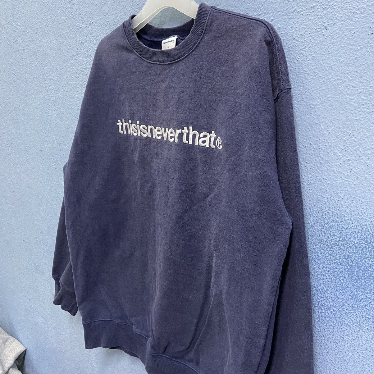 thisisneverthat ThisIsNeverThat SpellOut Sweatshirt Size US M / EU 48-50 / 2 - 3 Thumbnail