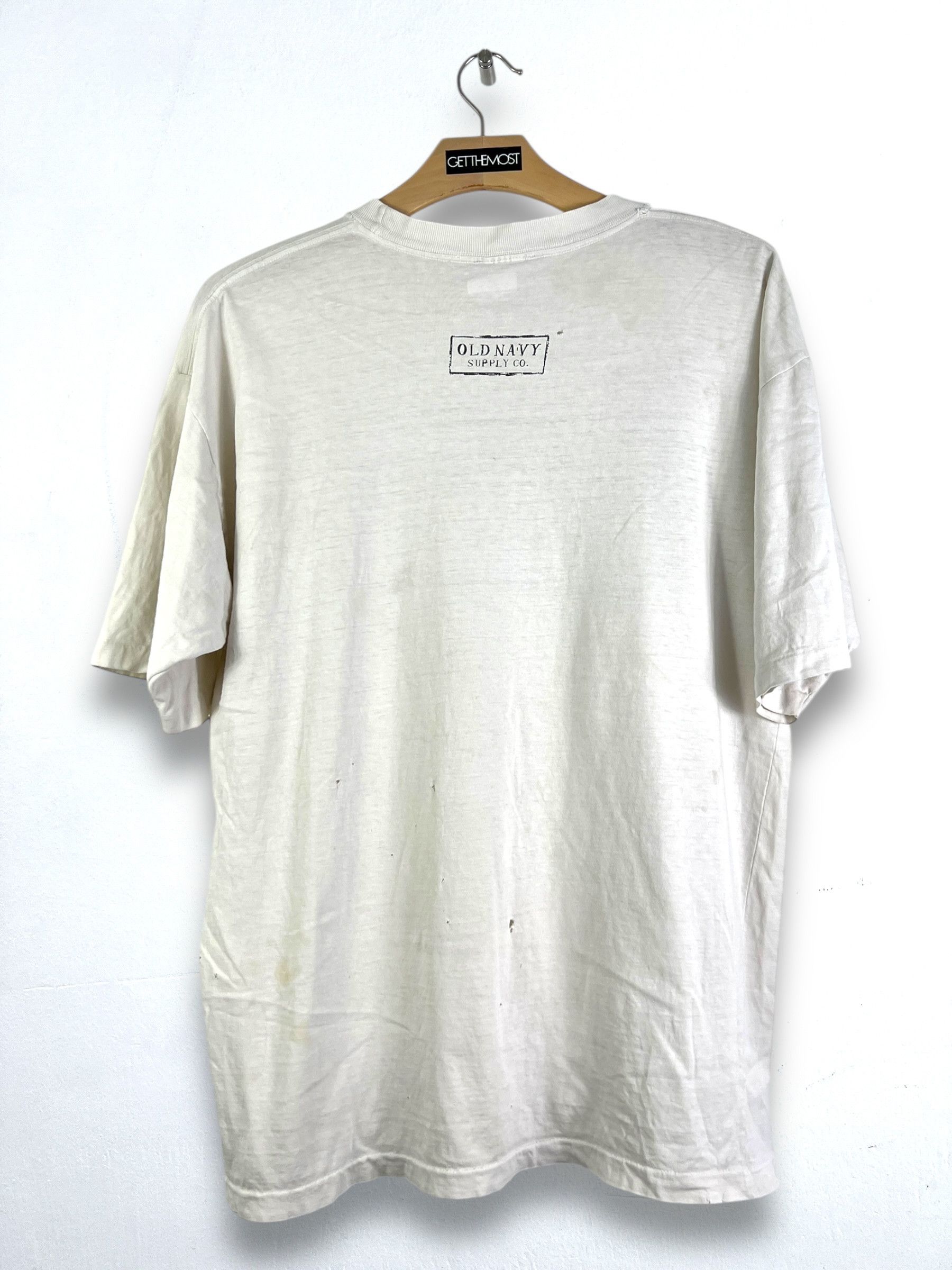 Old Navy No.5189 Old Navy Supply Co. Box Logo Graphic Tee Size US L / EU 52-54 / 3 - 11 Thumbnail