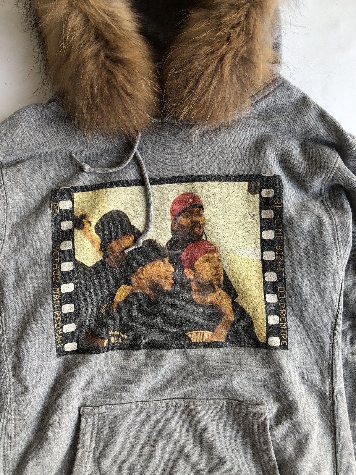 If Six Was Nine × Japanese Brand × Le Grande Bleu (L.G.B.) Japanese Fur Hoodie Fred Dust Limp bizkit Nu Metal Band Size US M / EU 48-50 / 2 - 5 Thumbnail