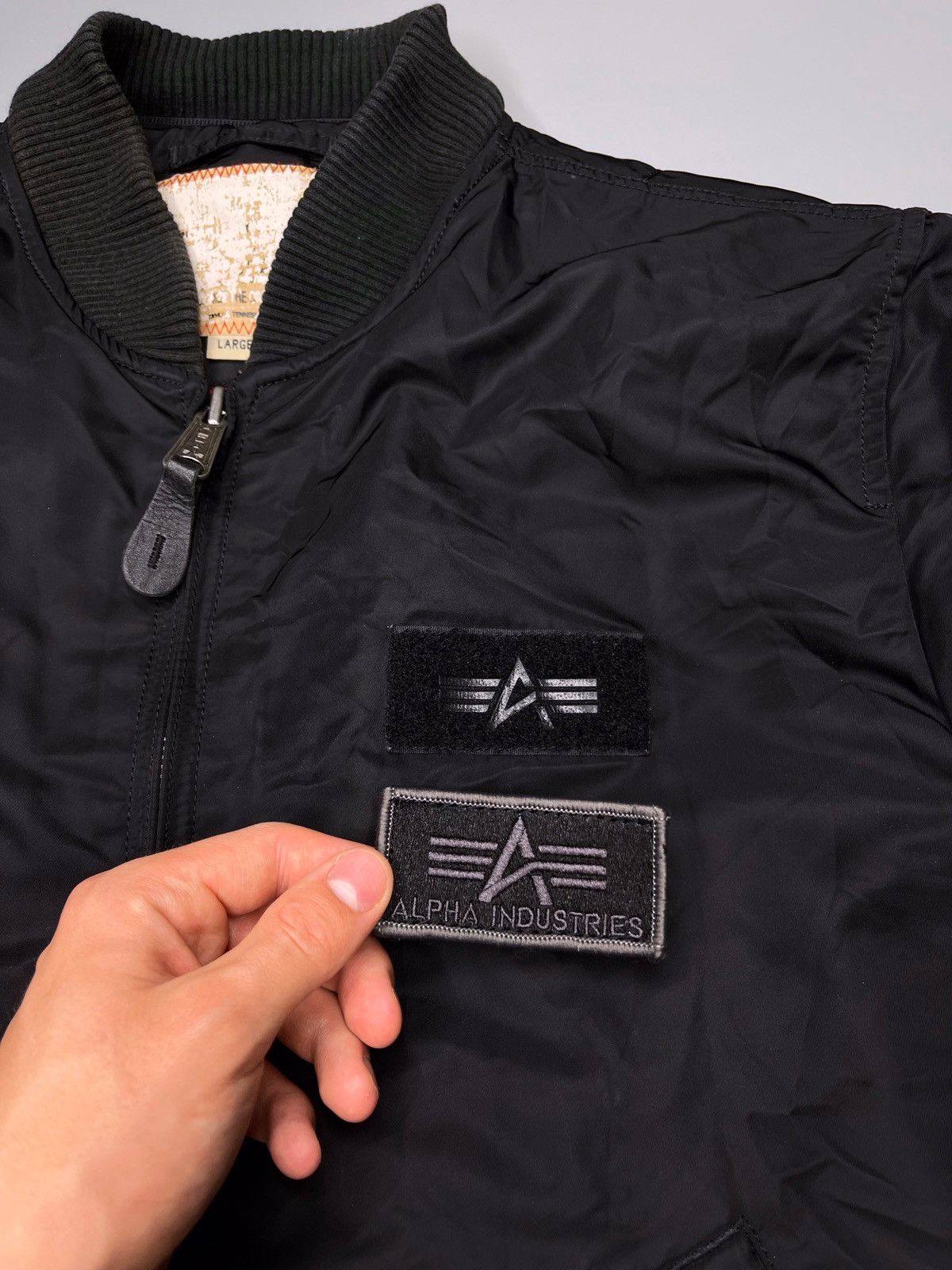 Alpha Industries Alpha Industries Bomber Jacket RARE Size US L / EU 52-54 / 3 - 4 Thumbnail