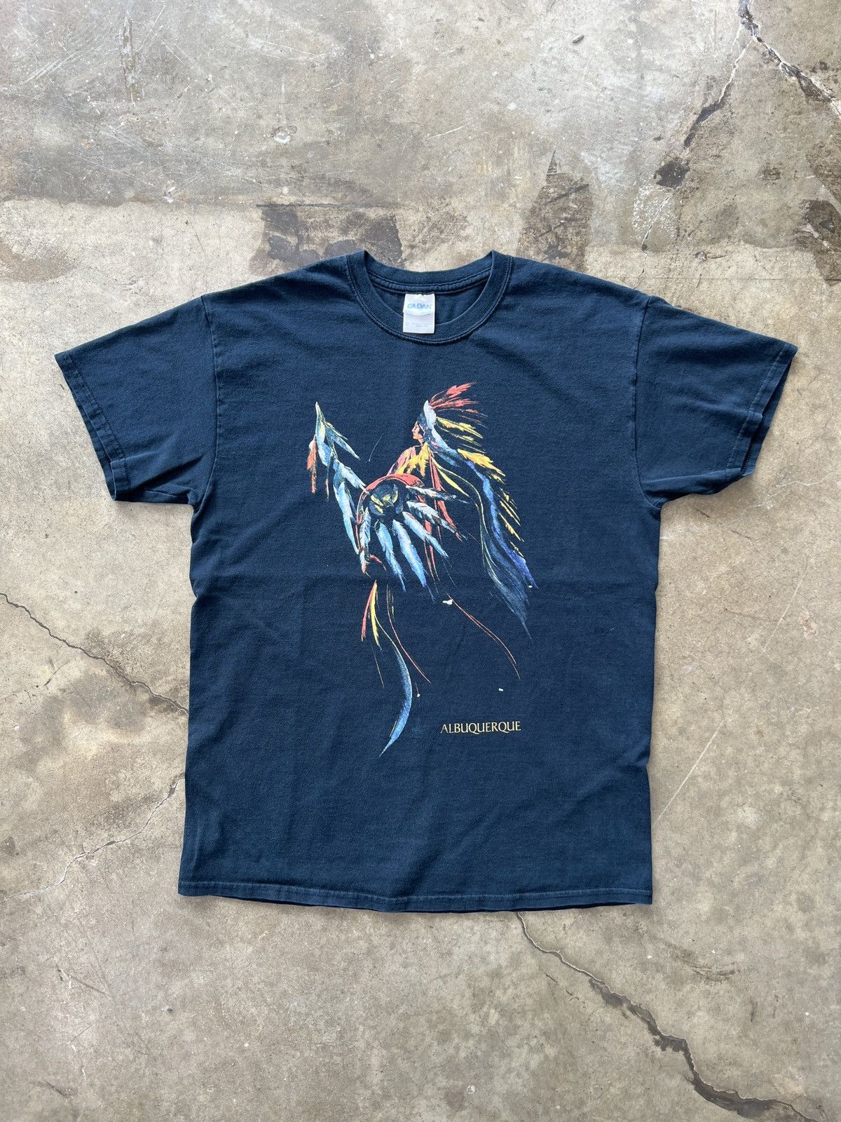 Vintage Vintage Native American Albuquerque Tee Medium Size US M / EU 48-50 / 2 - 2 Thumbnail
