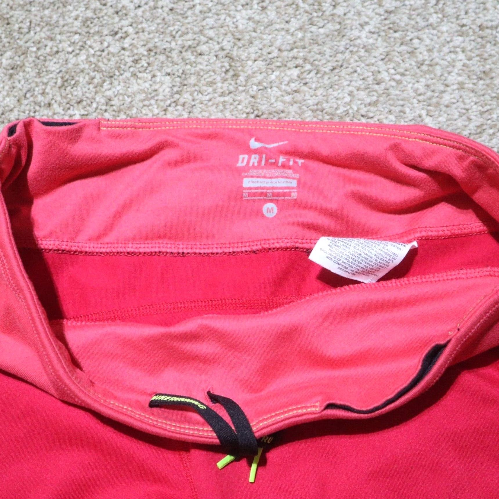 Nike Nike Pro Dri-Fit Stretchy Magenta Pink Bike Short Knee Women's Size M Medium Shirt Size 32" / US 10 / IT 46 - 2 Thumbnail