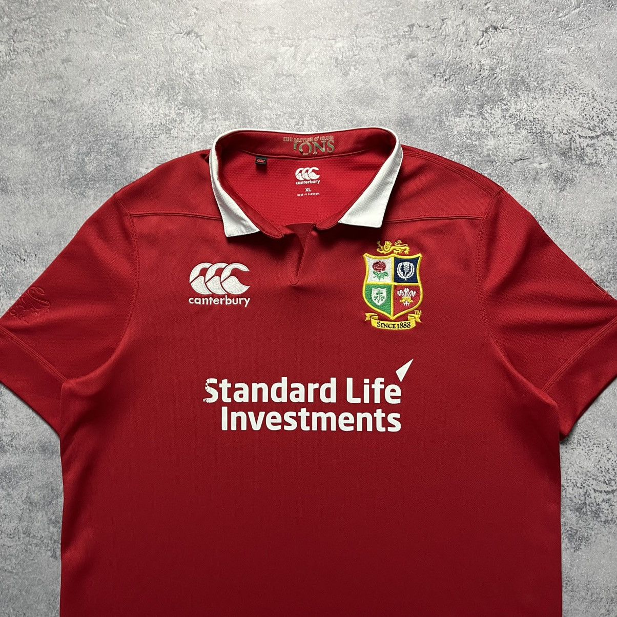 Canterbury of New Zealand Vintage Canterbury British & Irish Lions Home Rugby Jersey Size US XL / EU 56 / 4 - 2 Thumbnail