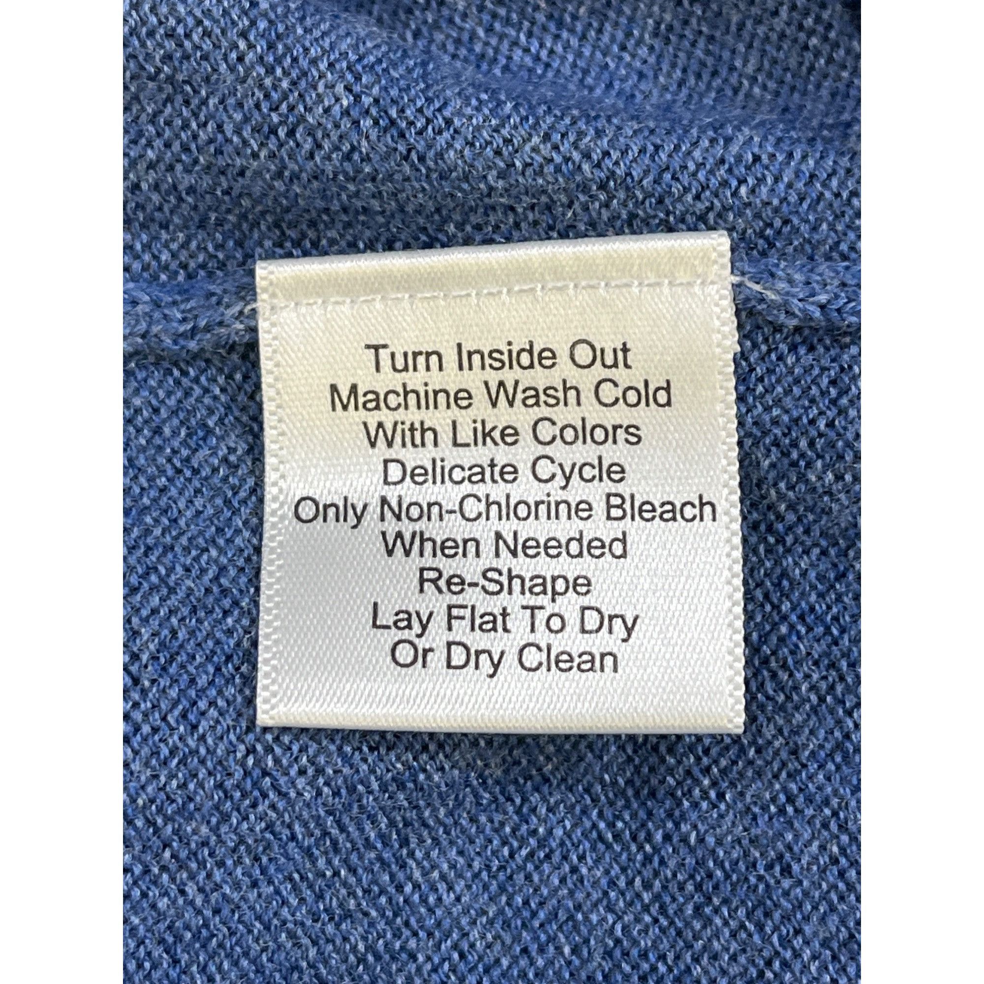 Jos. A. Bank Jos A Bank Traveler Mens Blue V Neck Knit Sweater Size XL SK Size US XL / EU 56 / 4 - 5 Thumbnail