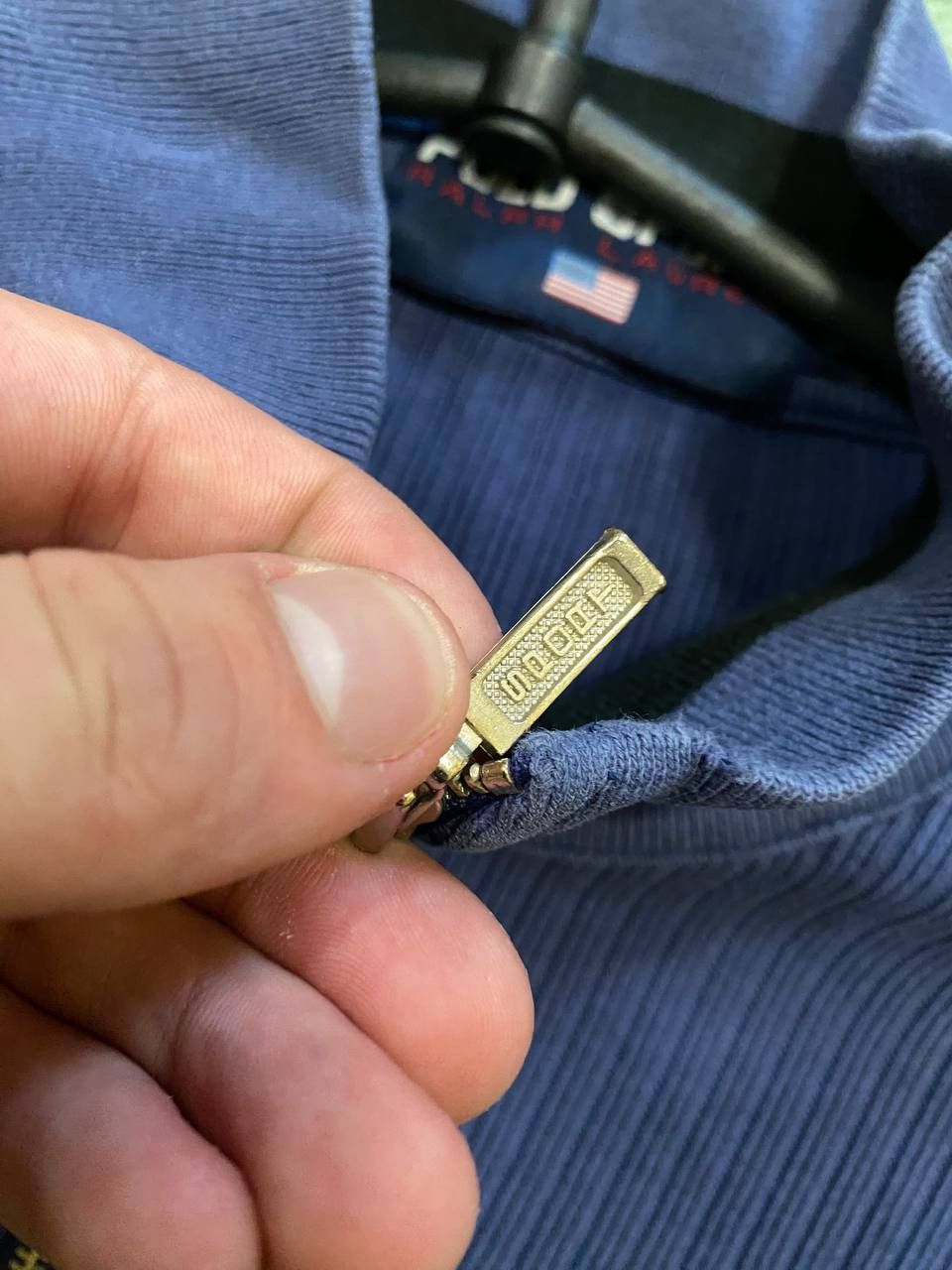 Polo Ralph Lauren Vintage Polo Ralph Lauren Mens Quarter Zip Sweater Size US L / EU 52-54 / 3 - 5 Thumbnail