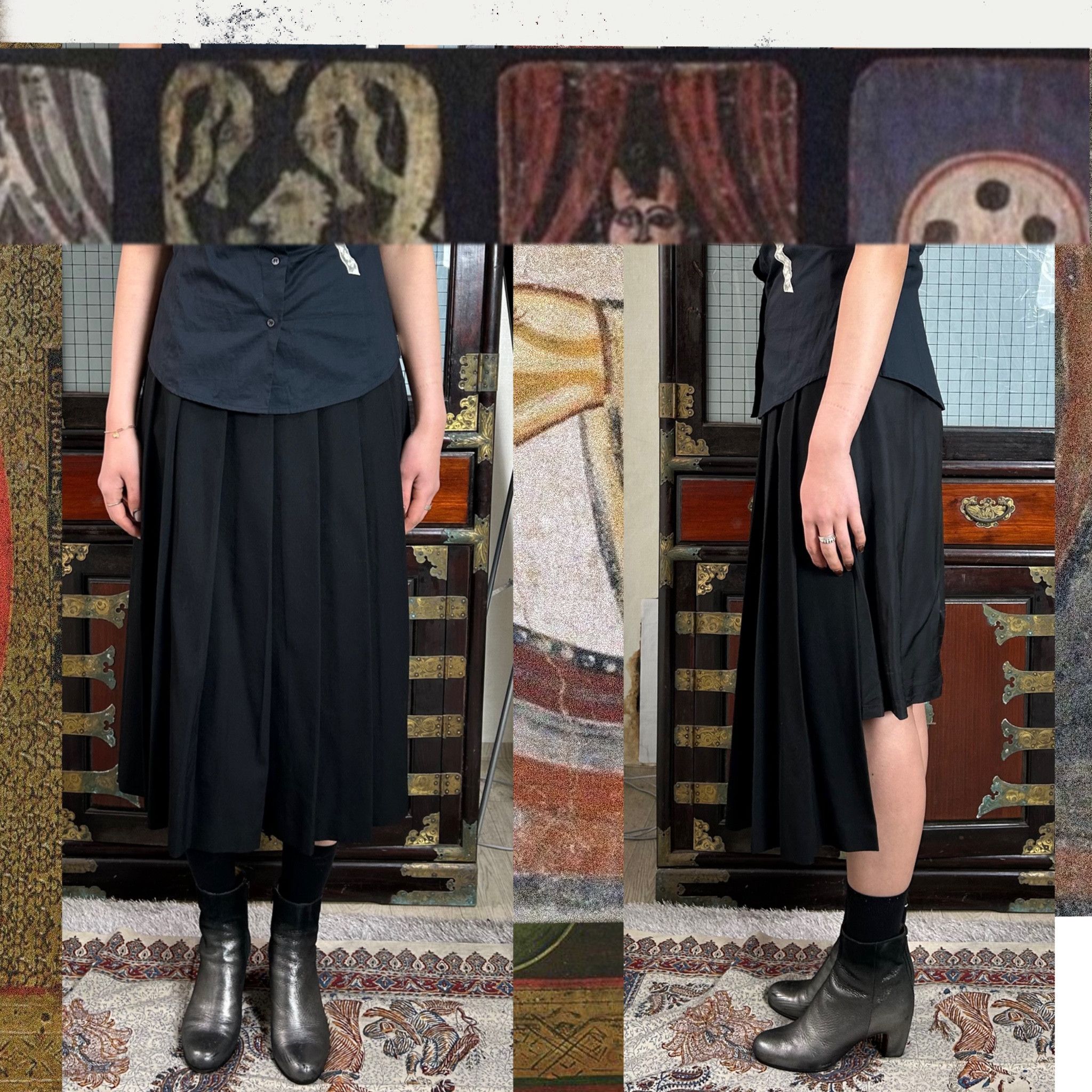 Comme des Garcons Comme Des Garcons tricot 2003 docking skirt 