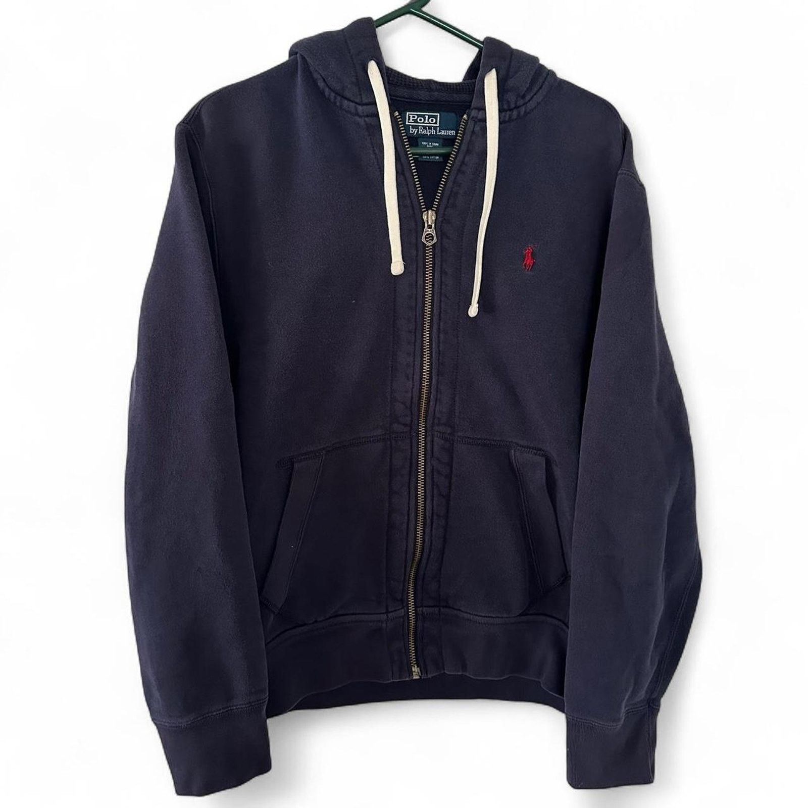 Polo Ralph Lauren × Vintage Vintage Polo Ralph Lauren Full Zip Hoodie Jacket Old Money M Size US M / EU 48-50 / 2 - 1 Thumbnail