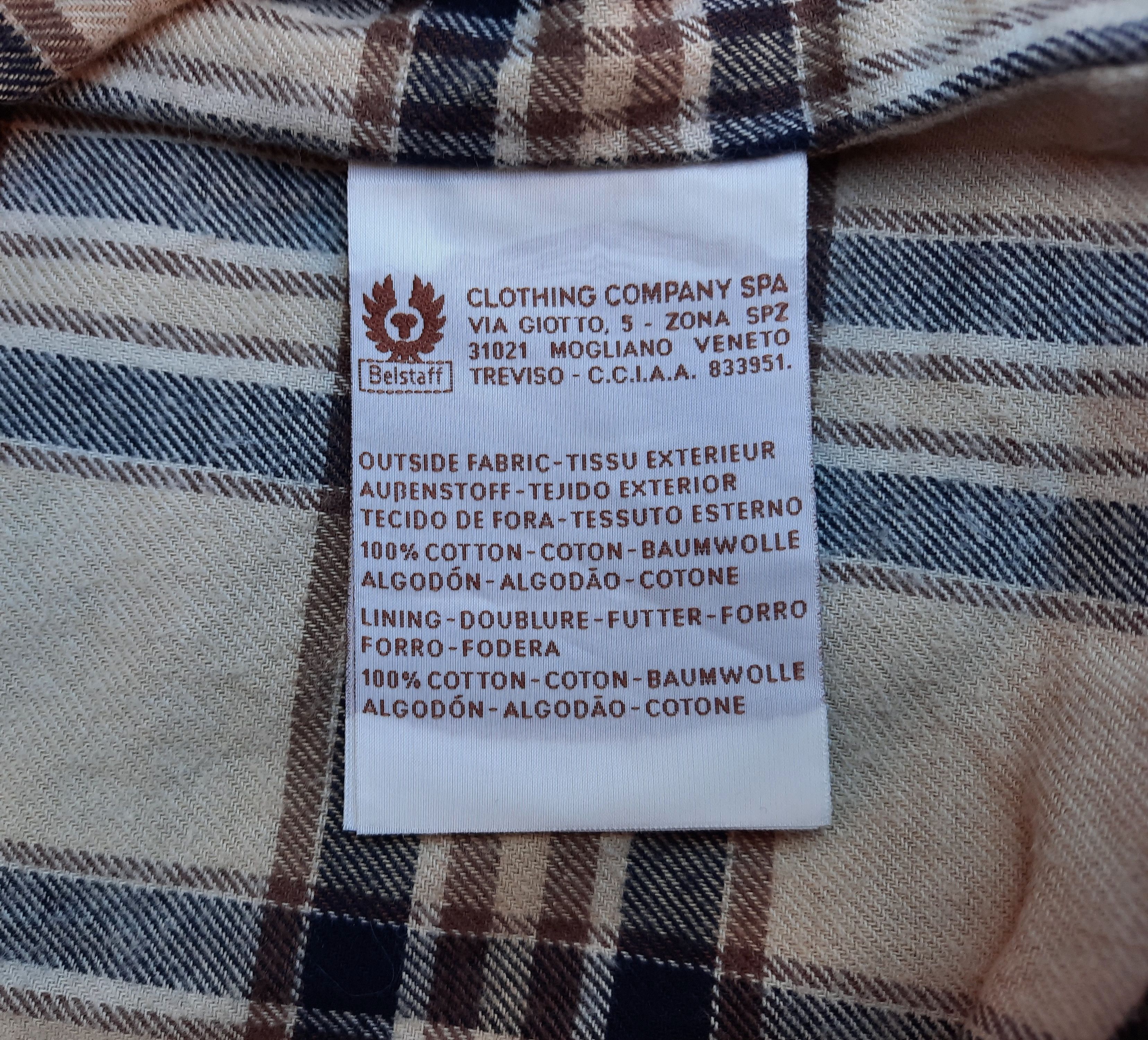 Belstaff Belstaff Waxed Cotton Jacket – Brown Motorcycle Biker Style Size US L / EU 52-54 / 3 - 6 Thumbnail