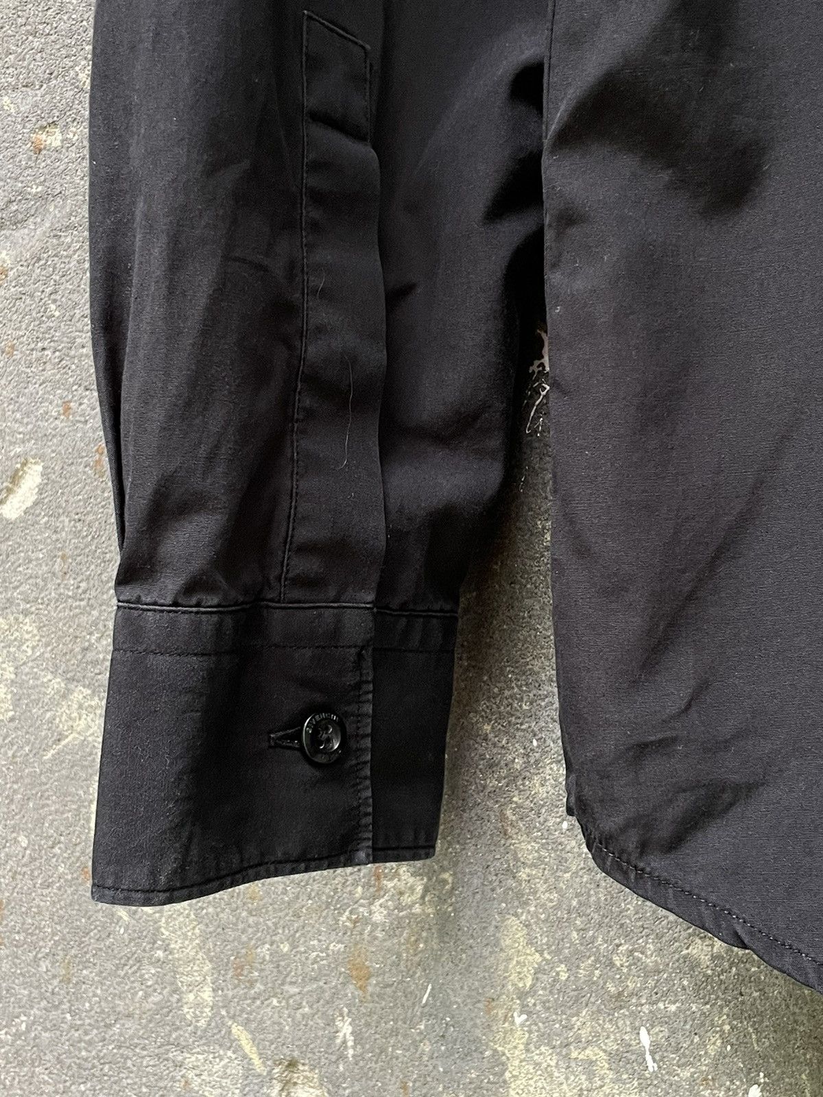 Givenchy Givenchy Black Star Embroidery Shirt Button Up Size US M / EU 48-50 / 2 - 8 Thumbnail