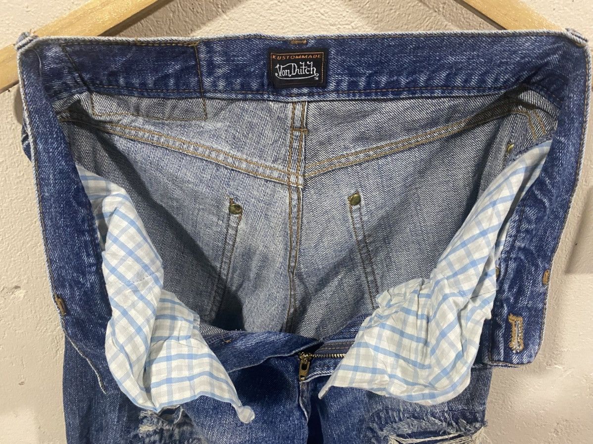 Von Dutch Von Dutch 2000s Patch Distressed Design Denim Size US 30 / EU 46 - 12 Thumbnail