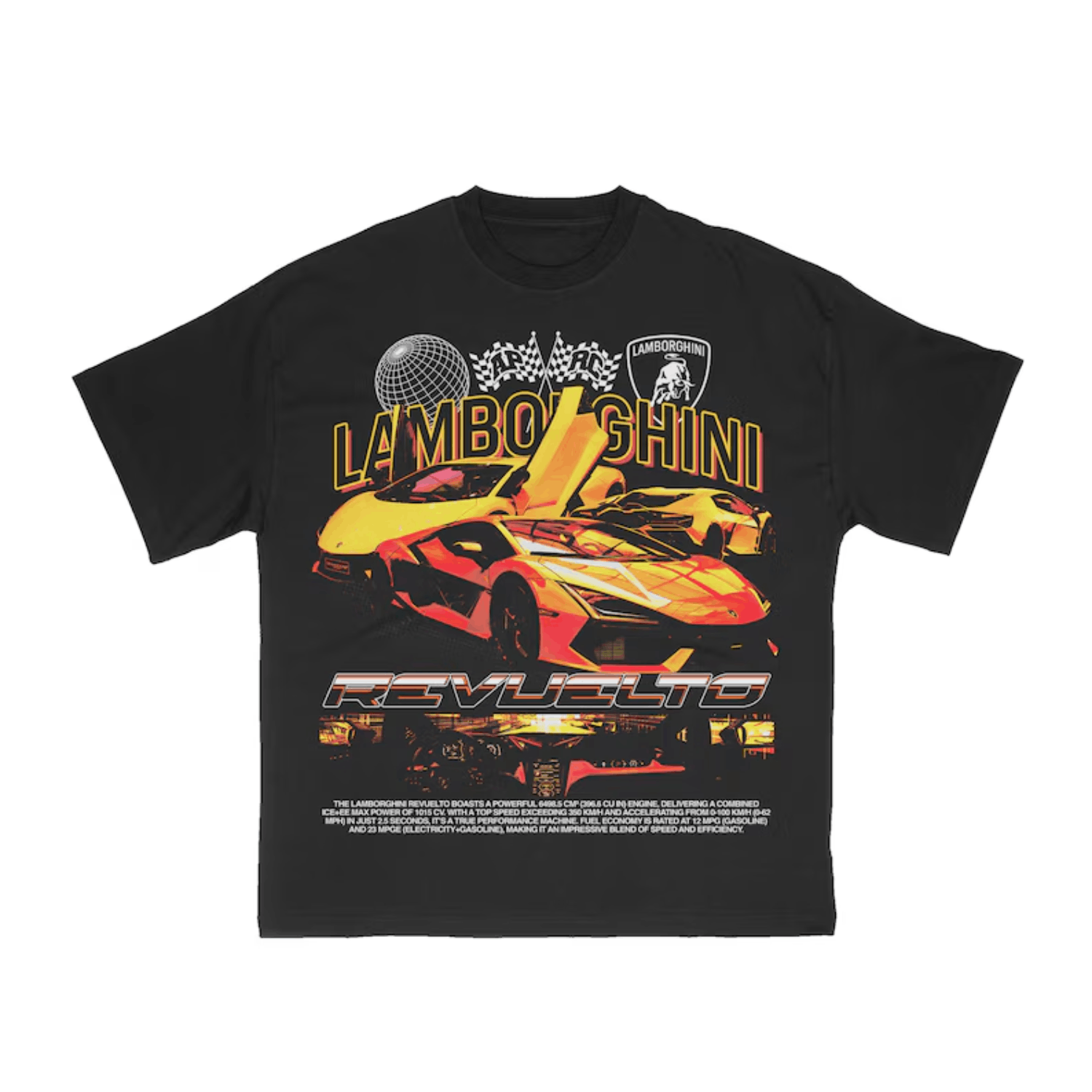Japanese Brand × Vintage Revuelto Graphic Tee, Racing Shirt, Supercar Shirt Size US L / EU 52-54 / 3 - 1 Thumbnail