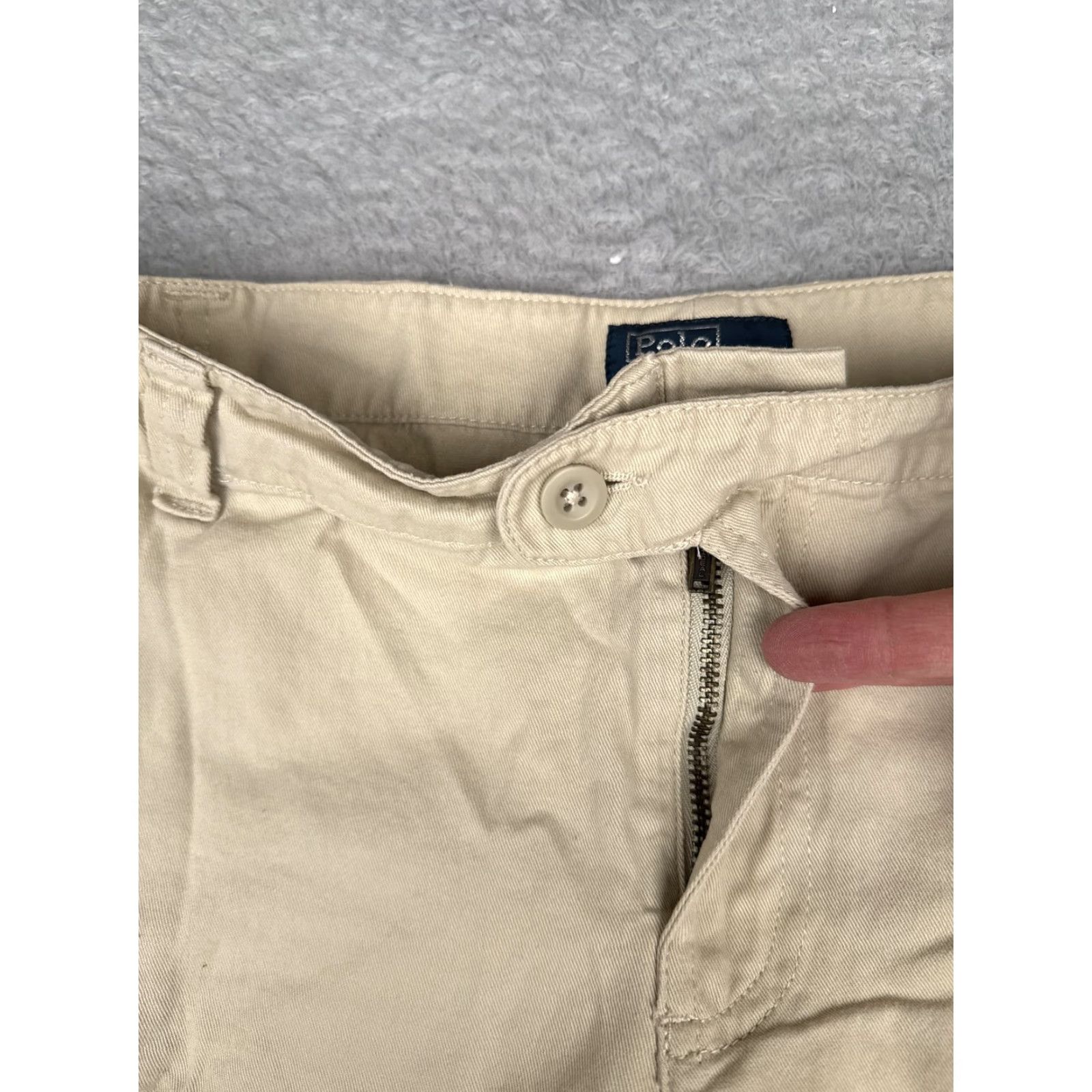 Polo Ralph Lauren Ralph Lauren Polo Shorts Womens 18 Khaki Chino Flat Front Classic Casual 32x11 Size 40" / US 18 - 6 Thumbnail