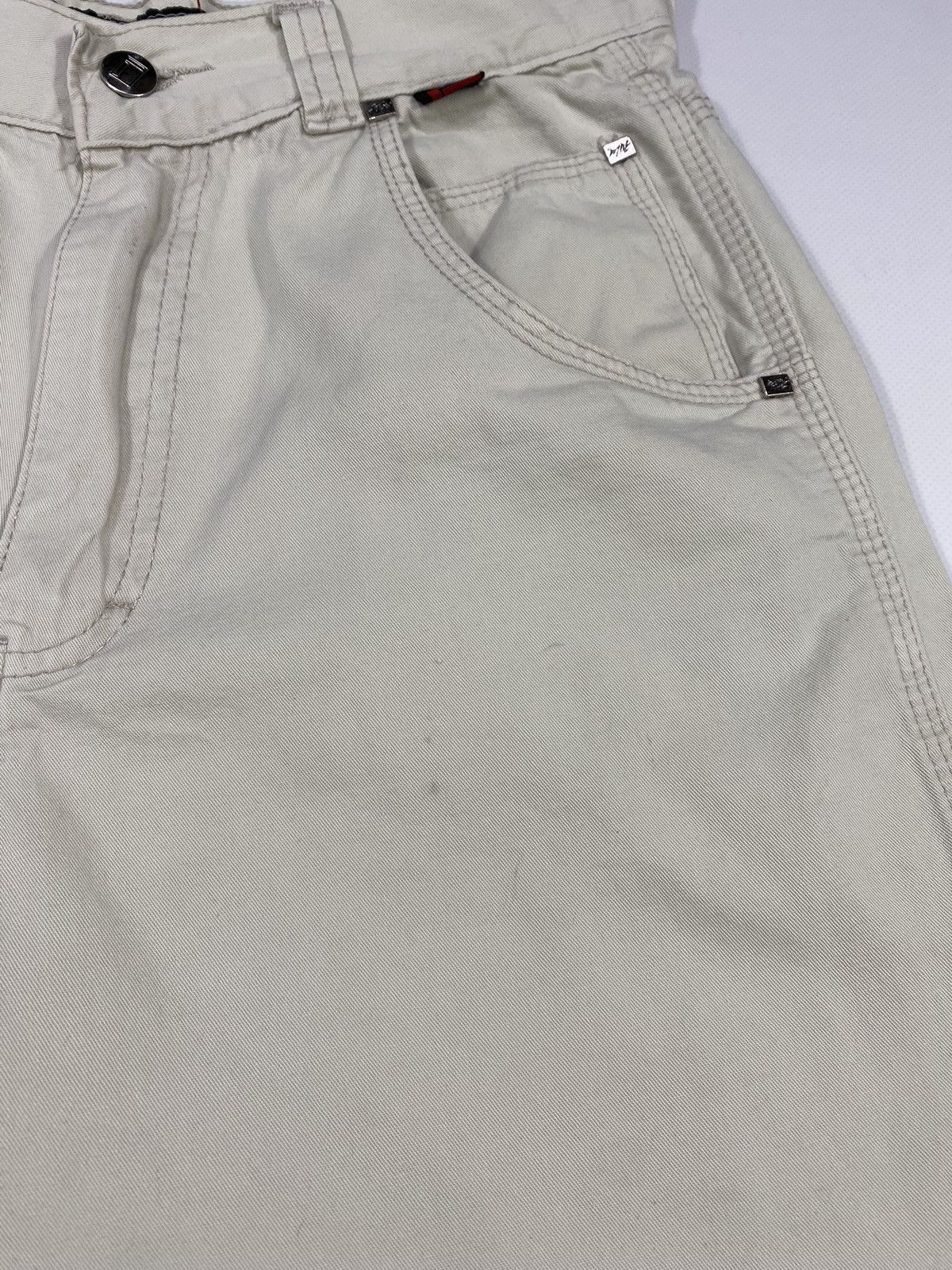 Fubu LASTDROP🔥Vintage 90s Fubu Rap Hip Hop Cargo Carpenter Shorts Size US 29 - 5 Thumbnail