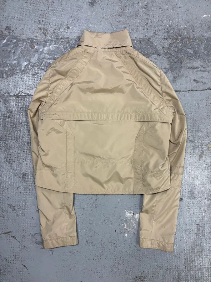 Gucci SS2004 Gucci Beige Cropped Nylon Jacket Size S / US 4 / IT 40 - 5 Thumbnail